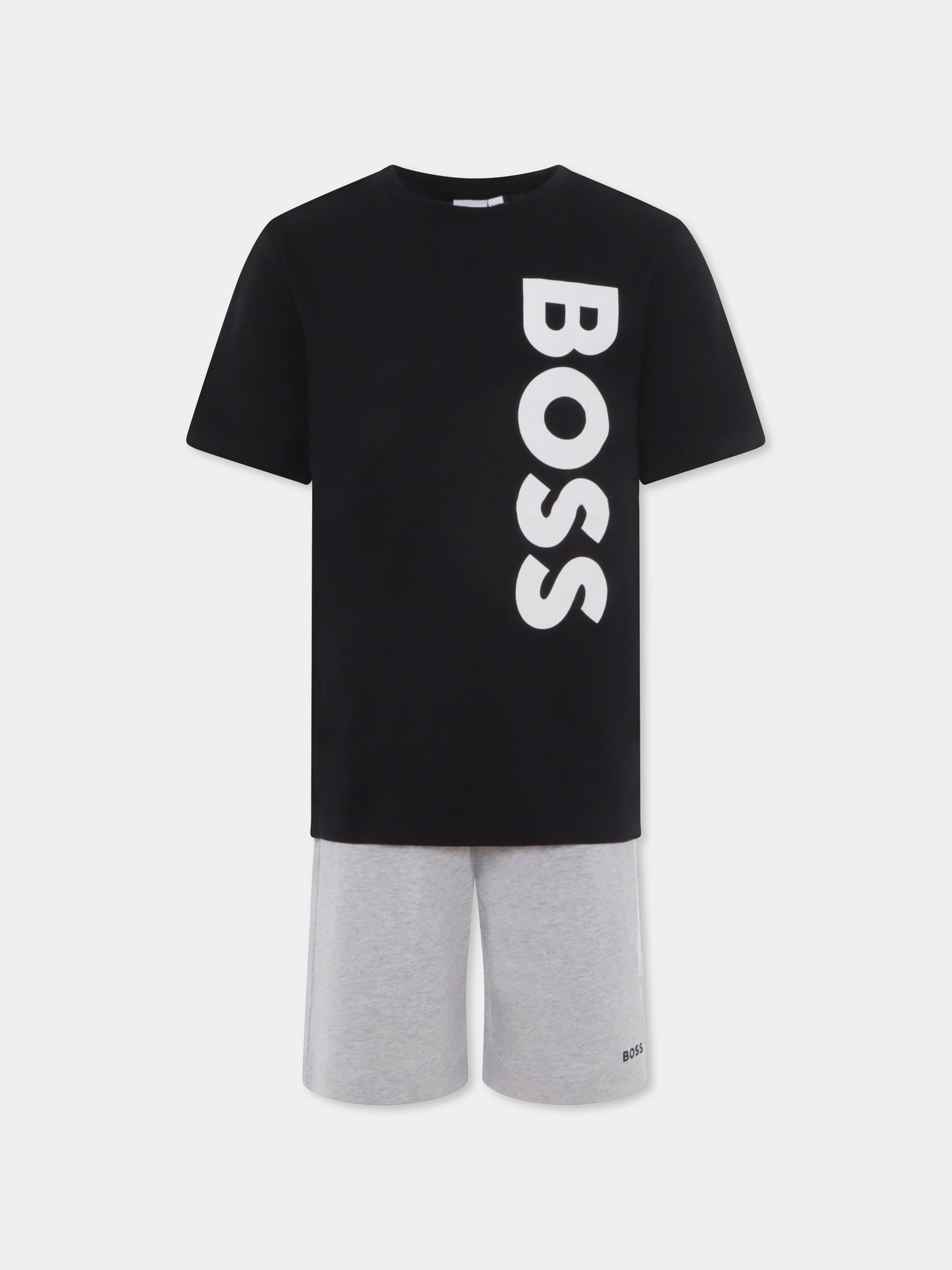 Completo multicolor per bambino con logo,Boss,J50689 09B