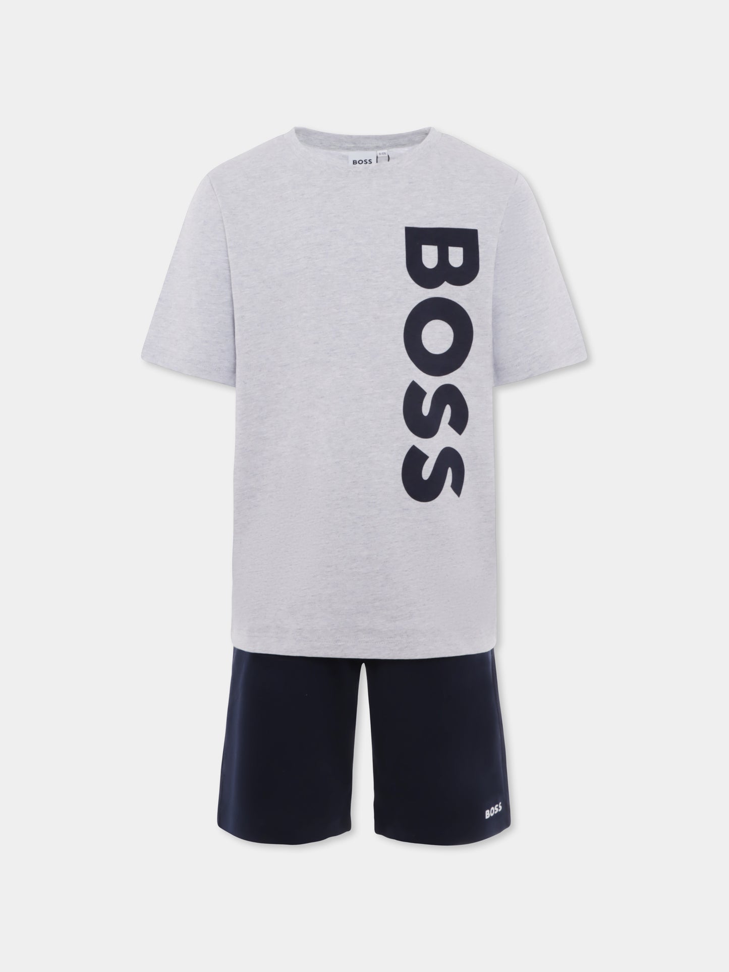 Completo multicolor per bambino con logo,Boss,J50689 A32