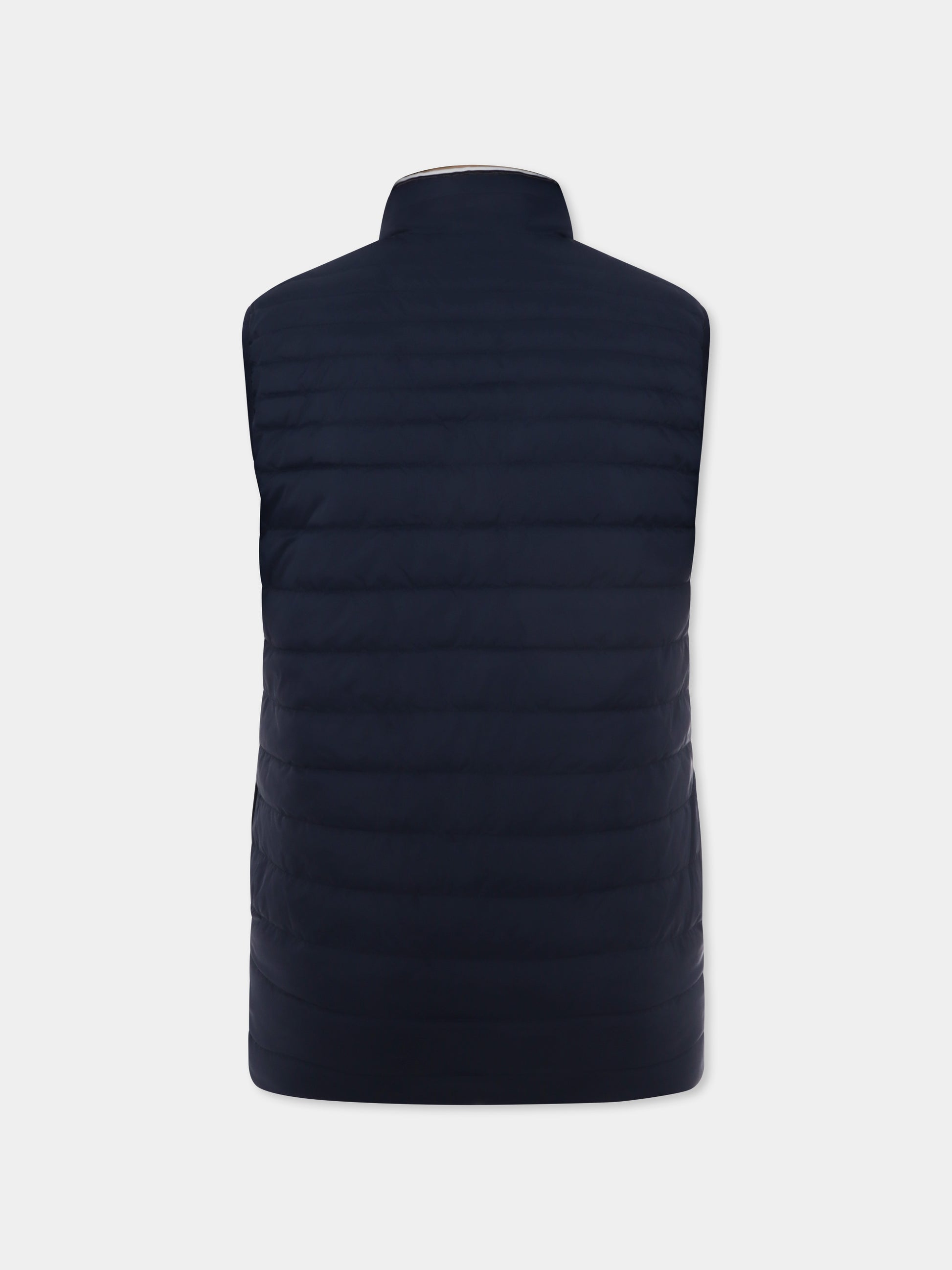 Gilet verde per bambino con logo,Boss,J50743 651