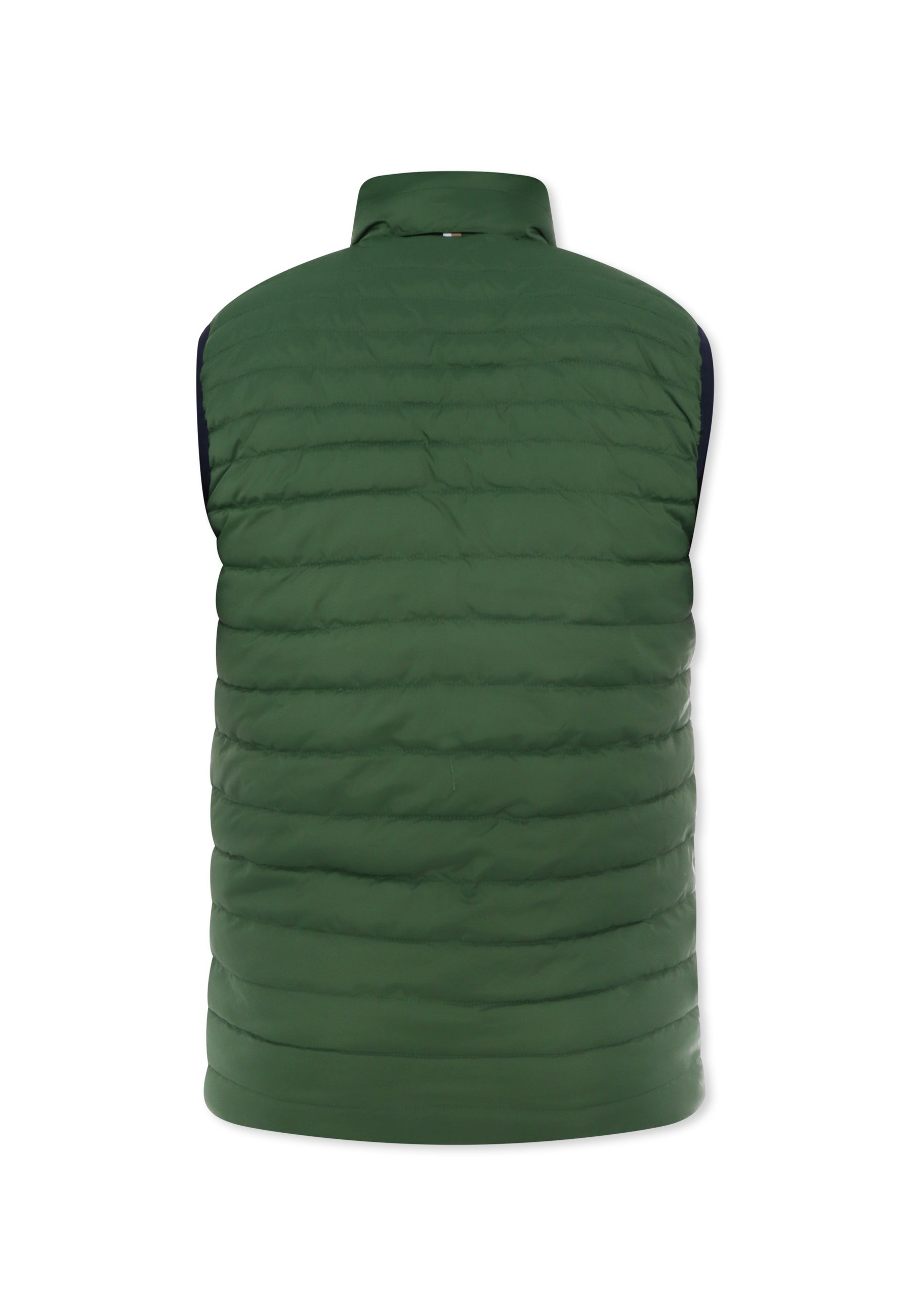 Gilet verde per bambino con logo,Boss,J50743 651