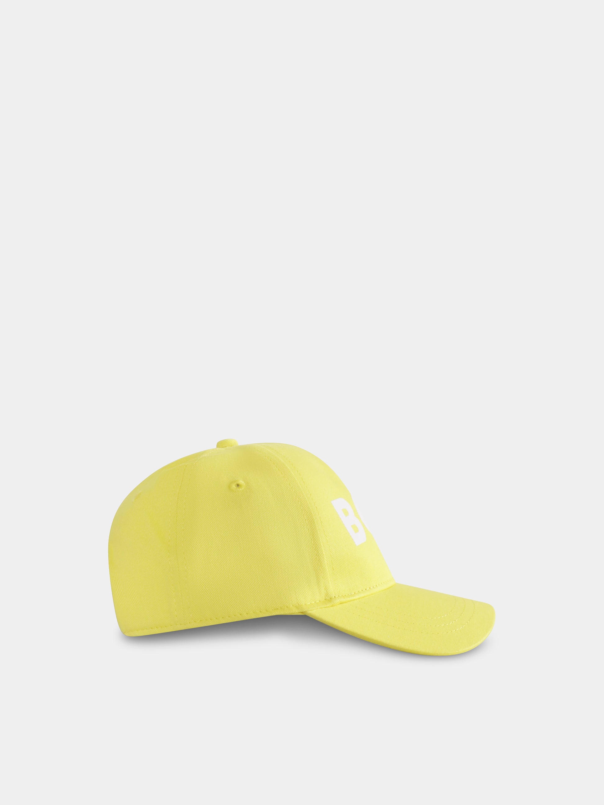 Cappello giallo per bambino con logo,Boss,J50943 508