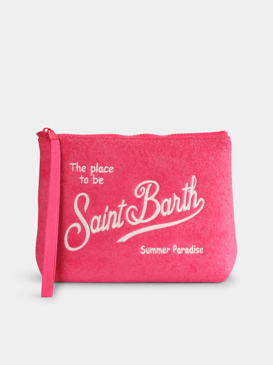 Pochette Aline fucsia per bambina con logo,Mc2 Saint Barth,ALI0003 04022H