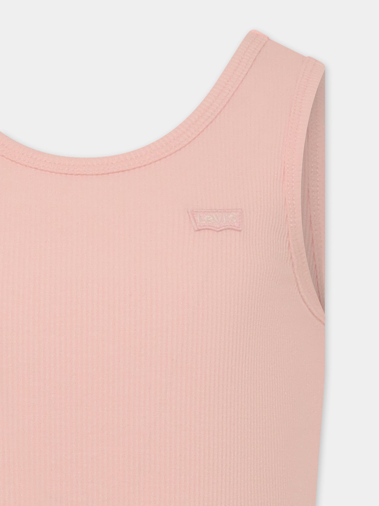 Top rosa per bambina con logo,Levi's Kids,3EK116 AGX