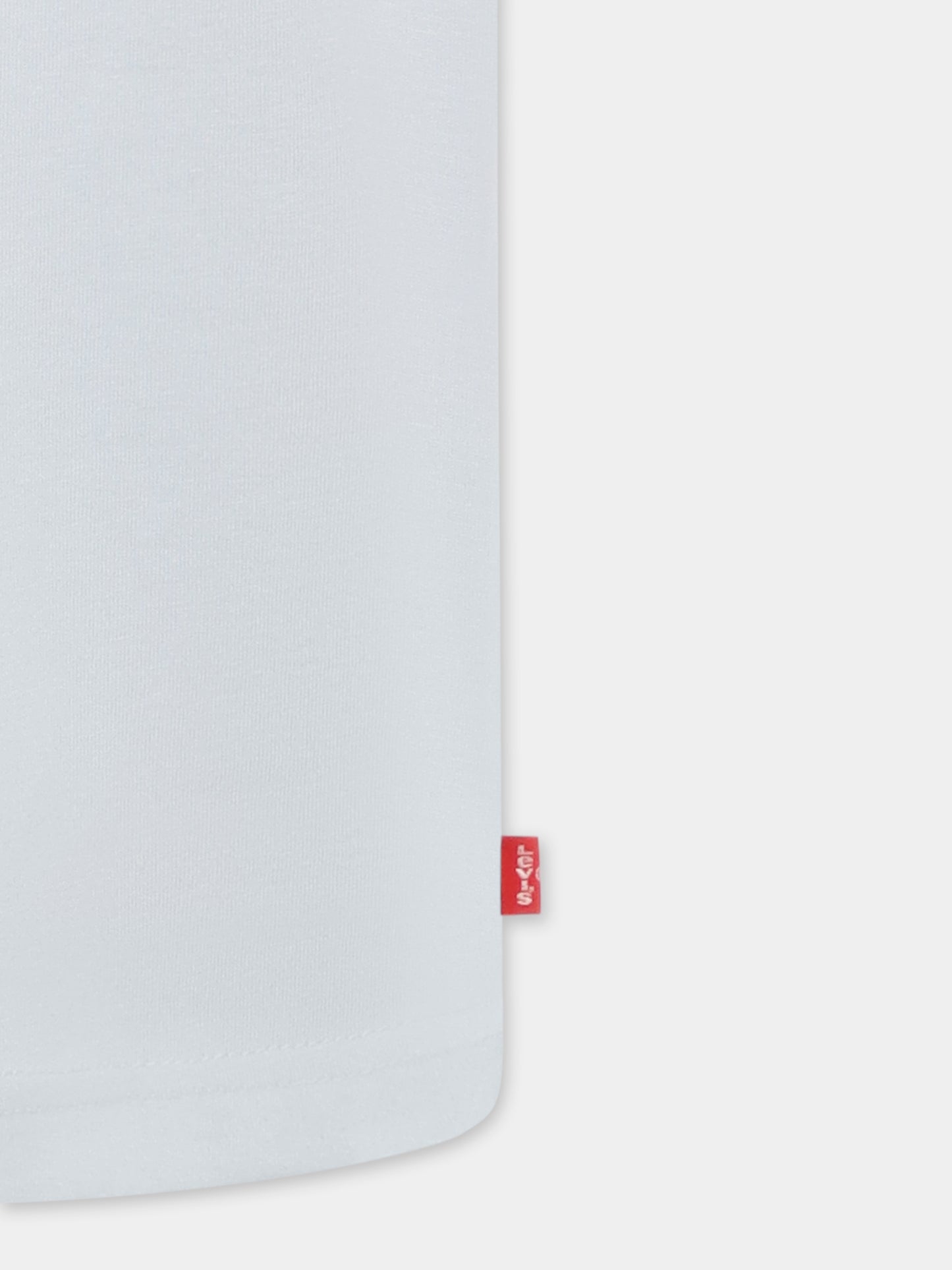 Light blue t-shirt for girl with logo