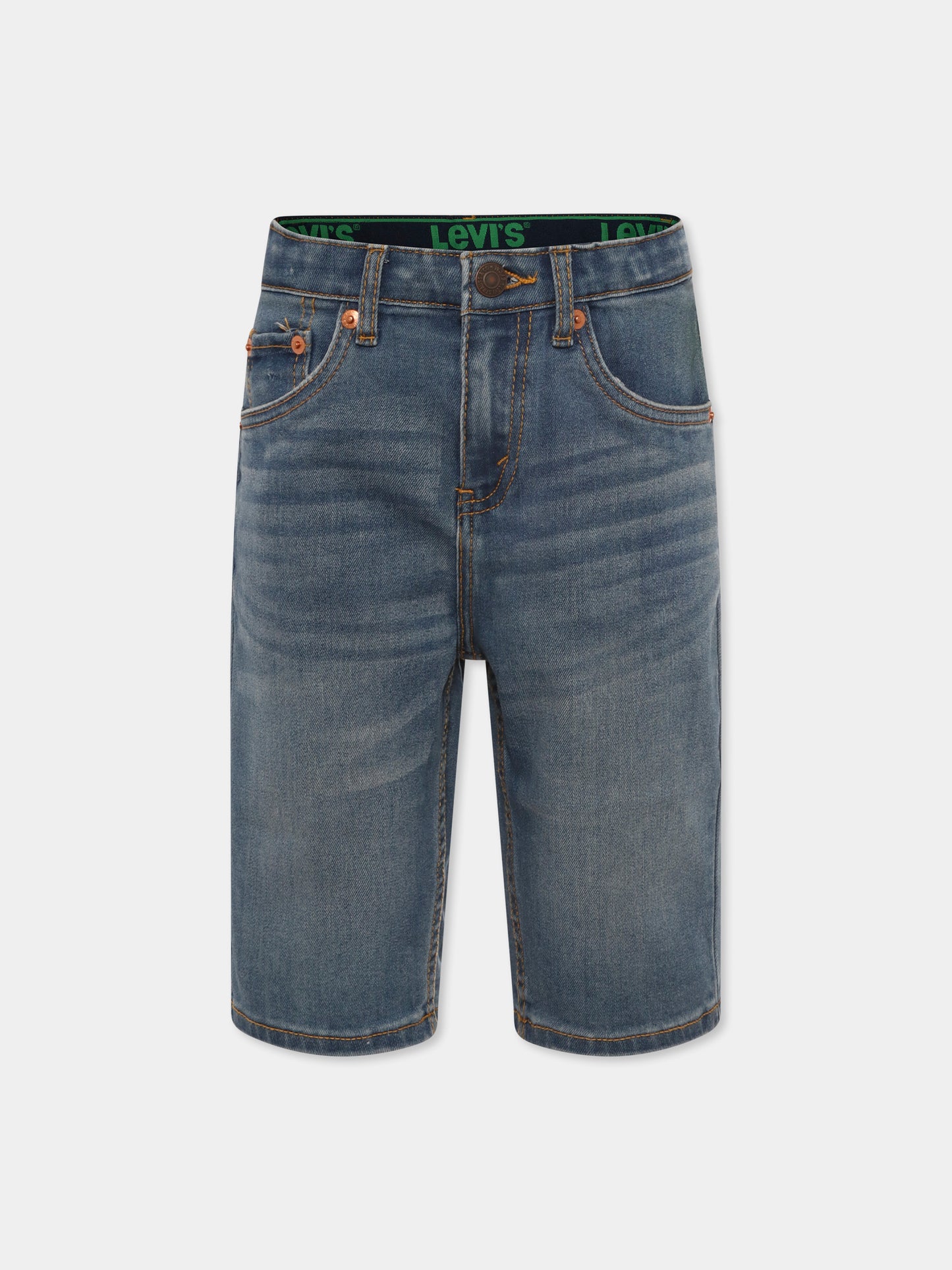 Shorts denim per bambino,Levi's Kids,8EE455 M5I