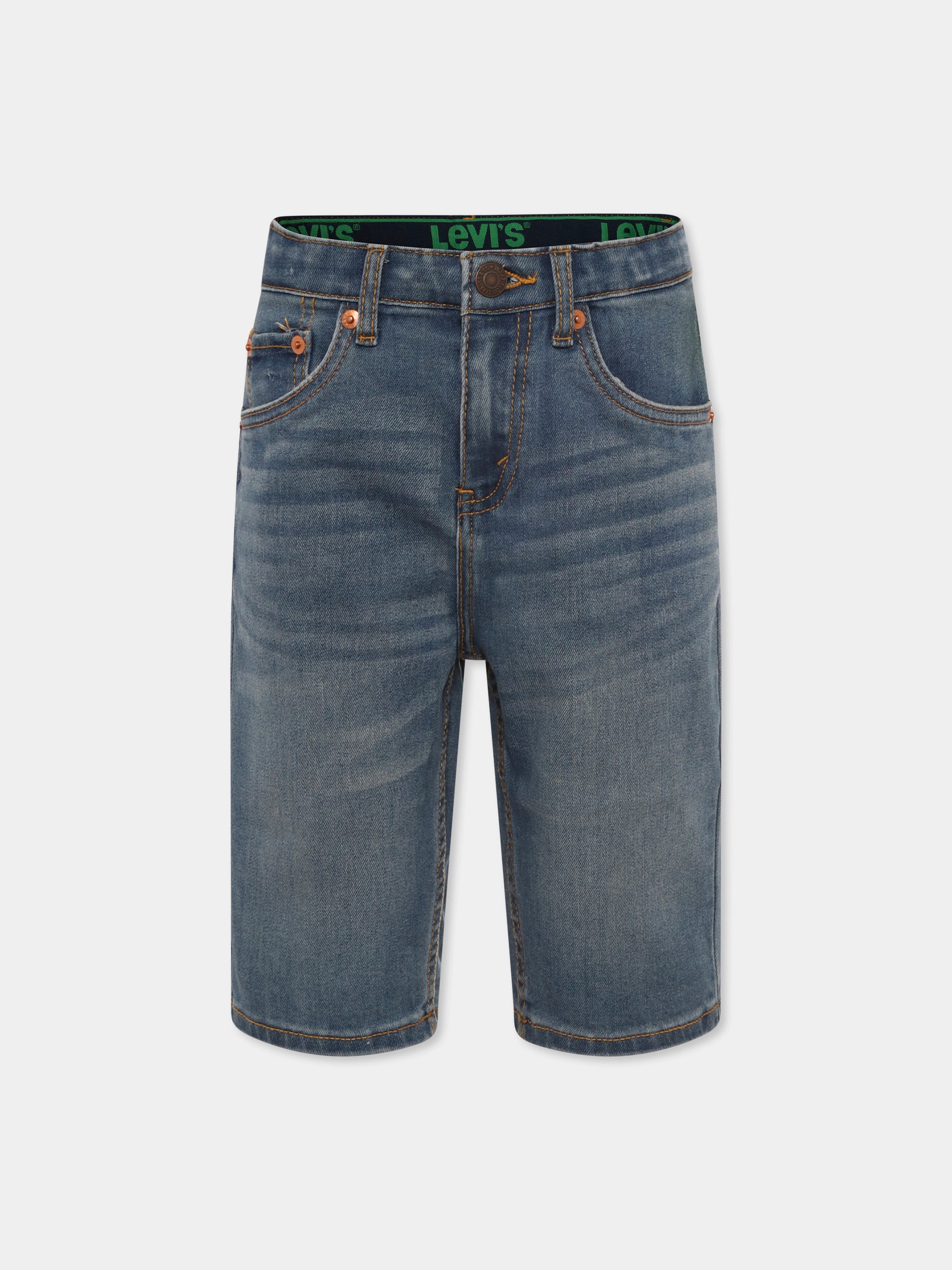 Shorts denim per bambino,Levi's Kids,8EE455 M5I