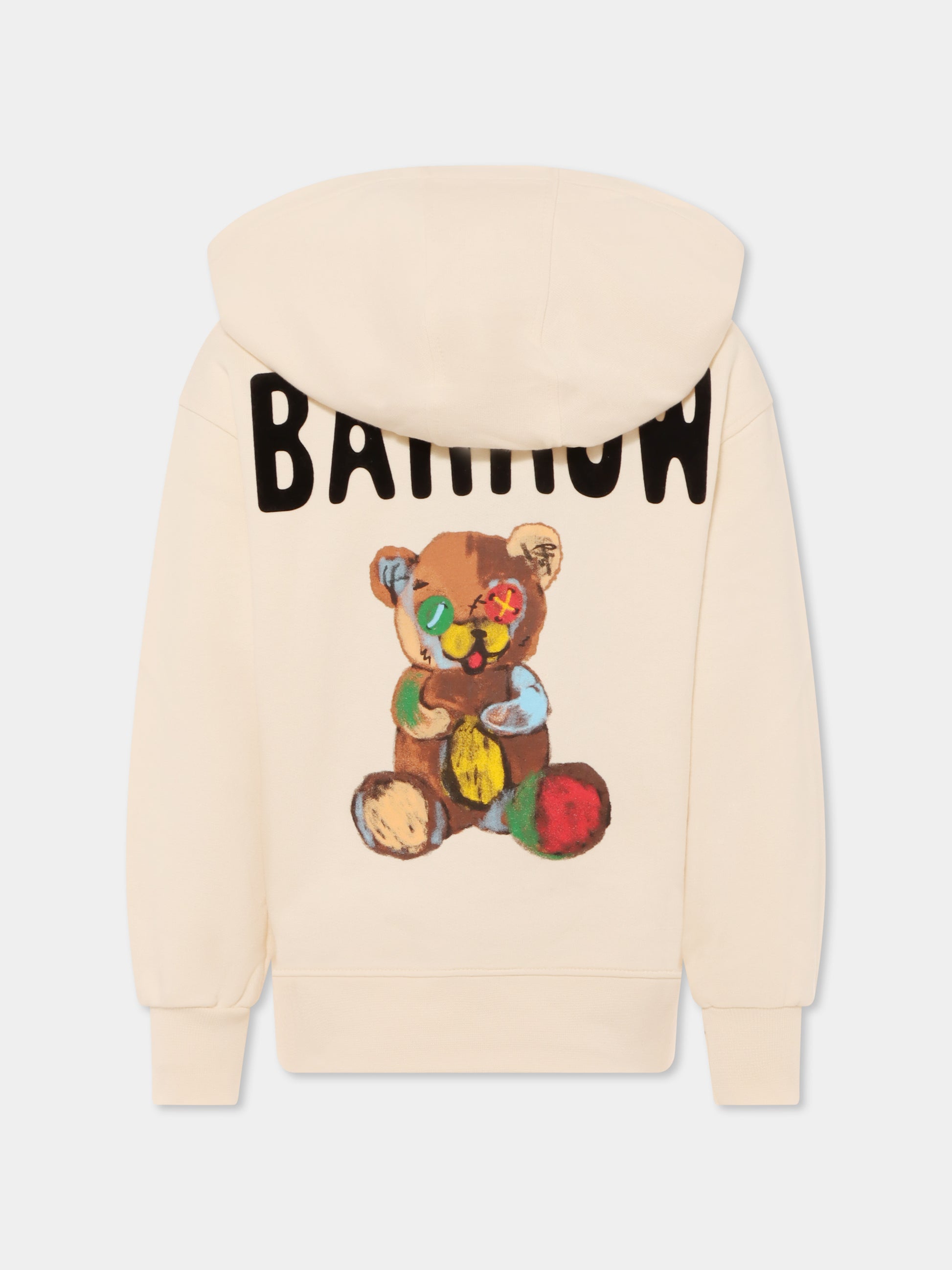 Felpa avorio per bambini con smile e Bear,Barrow,S5BKJUHS019 013