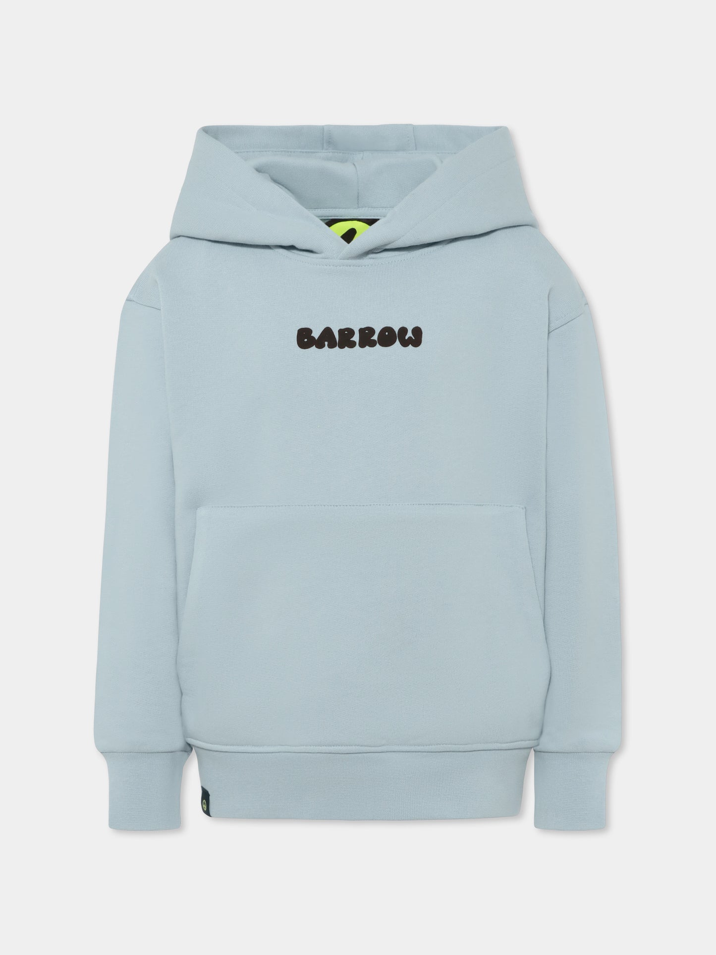 Light blue sweatshirt for kids with logo