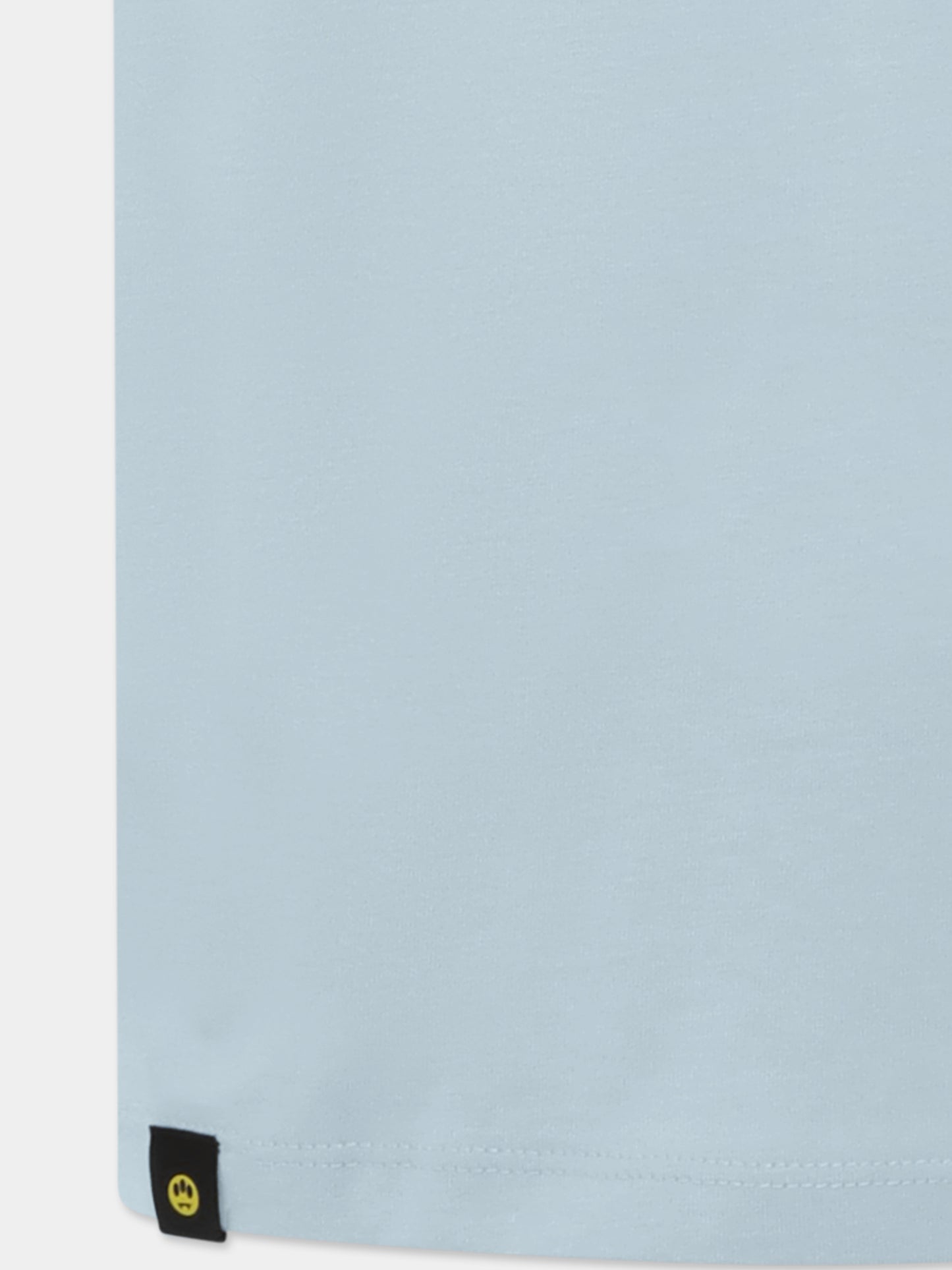 Light blue t-shirt for kids with smiley