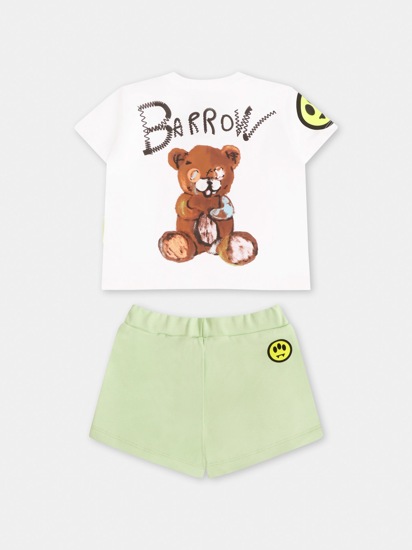 Completo multicolor per neonata con logo,Barrow,S5BKNGTR196 002/48