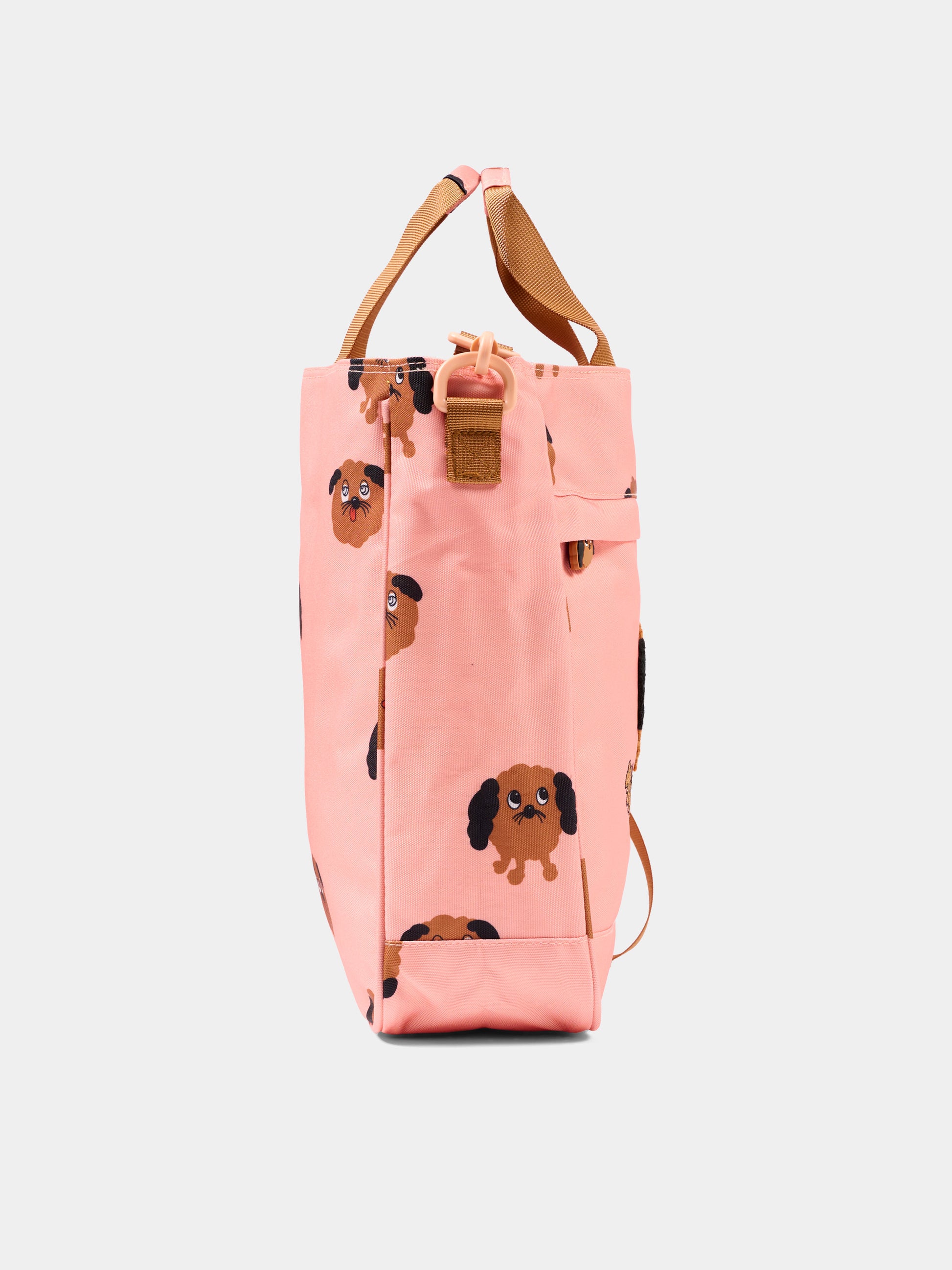 Borsa rosa per bambina con cagnolini,Mini Rodini,2616010628