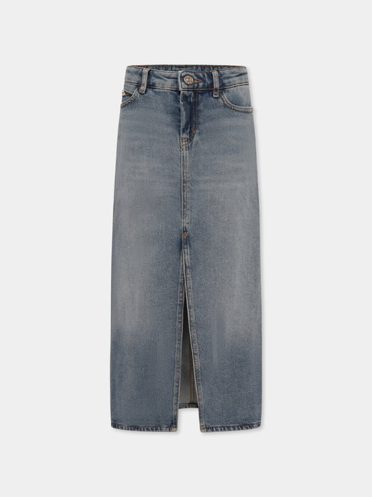 Gonna denim per bambina,Calvin Klein Kids,25S CKIG0IG02894J IG0IG02894 1A4