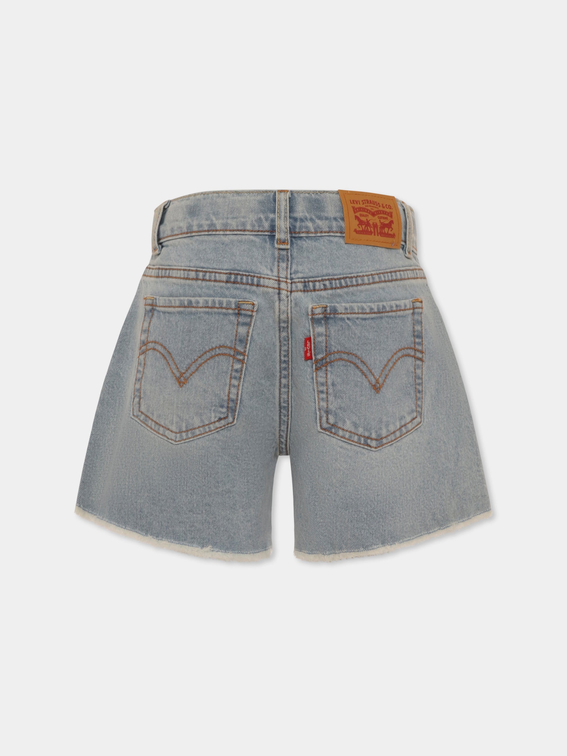 Shorts denim per bambina,Levi's Kids,3EM220 L9Y