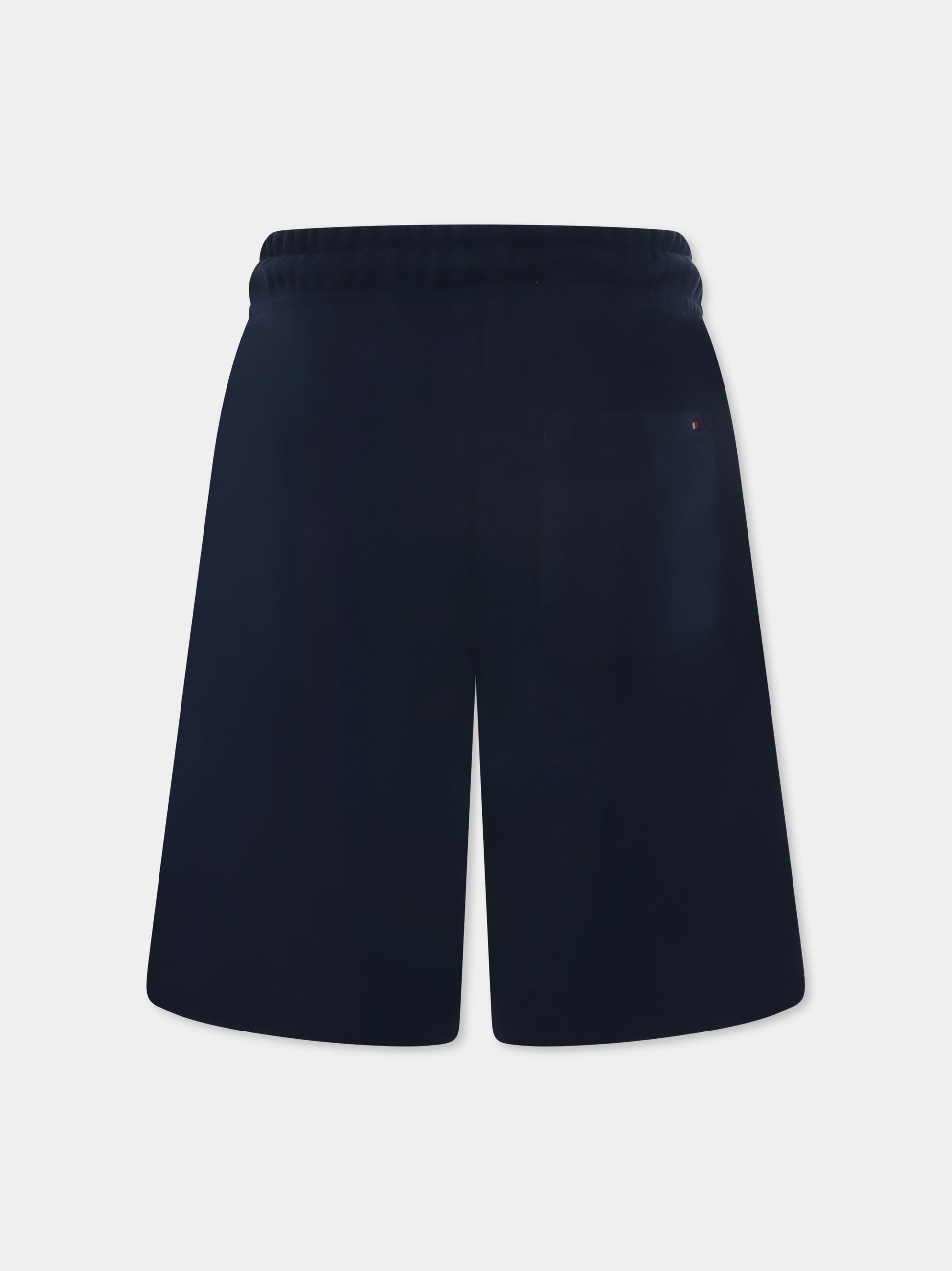 Shorts blu per bambino con logo,Tommy Hilfiger Junior,24F THKS0KS00627J KS0KS00627 C1G