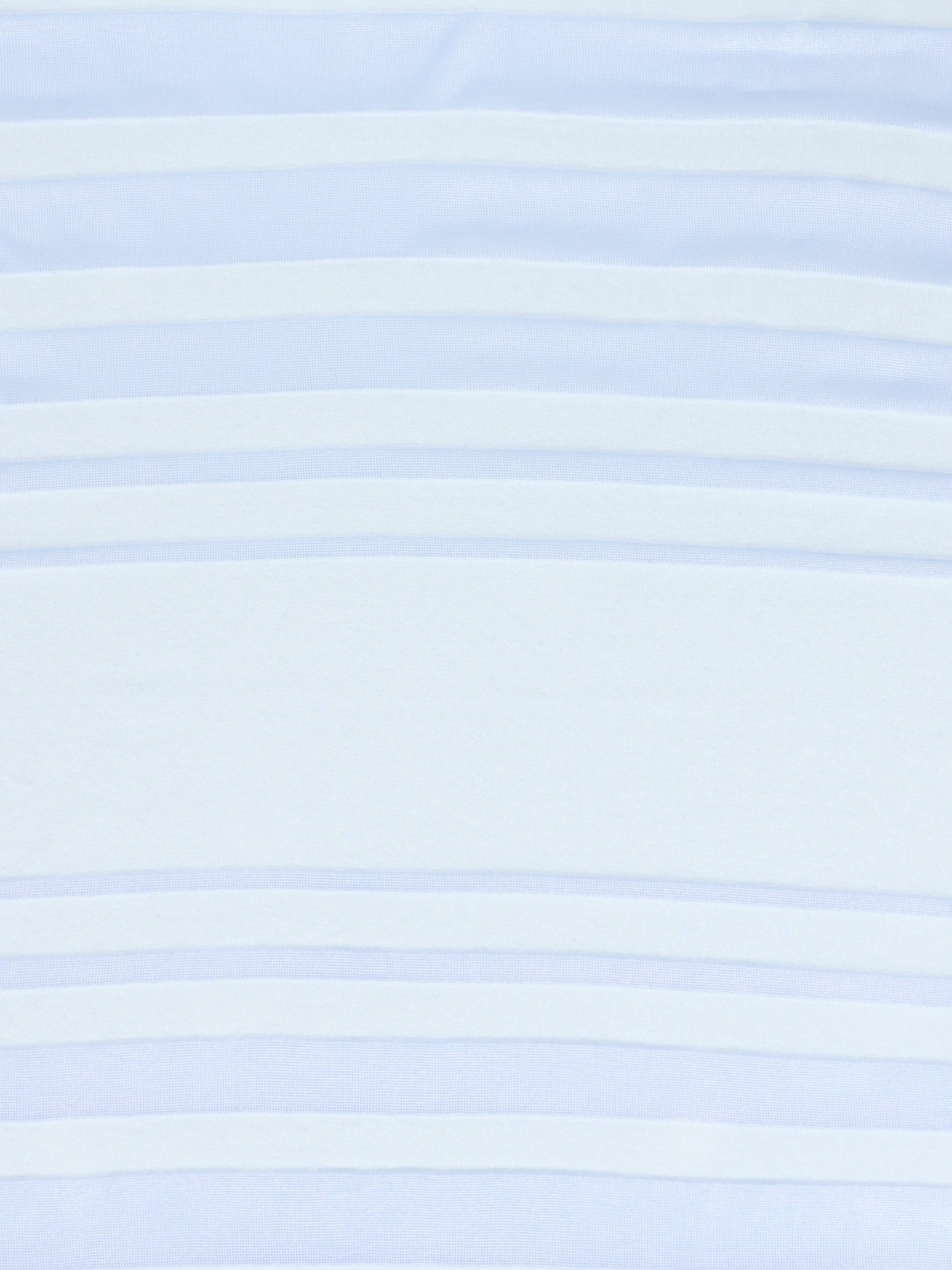 Coperta celeste per neonato con motivo a righe,Gensami,COP-STR-CO SKY BLUE