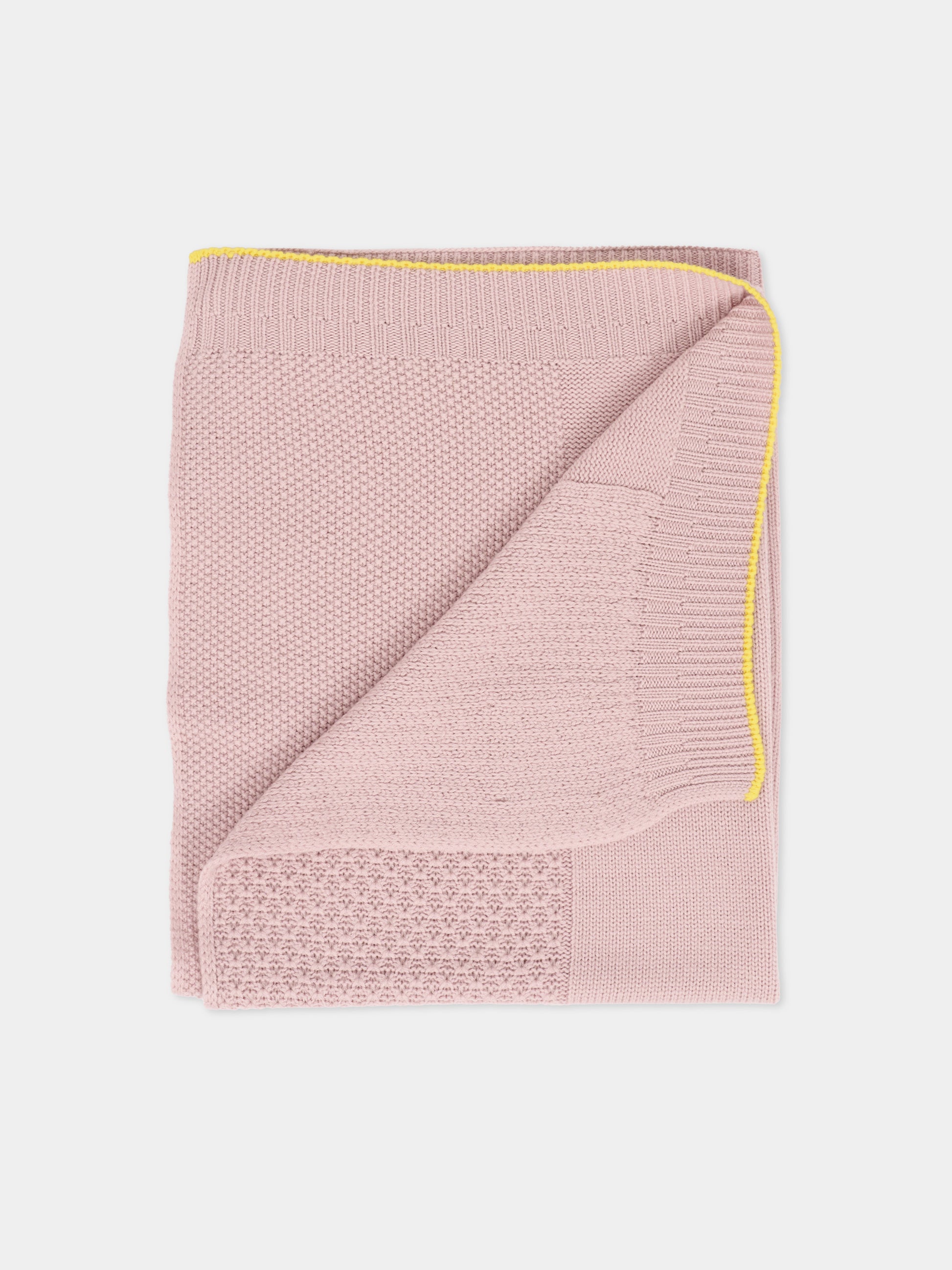Coperta rosa per neonata,Gensami,COP-TRIPLA-WE CAMEO PINK