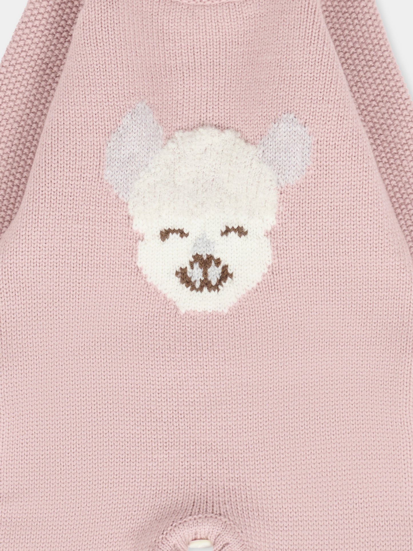 Tutina rosa per neonata con alpachino,Gensami,TU-ALP-WE CAMEO PINK