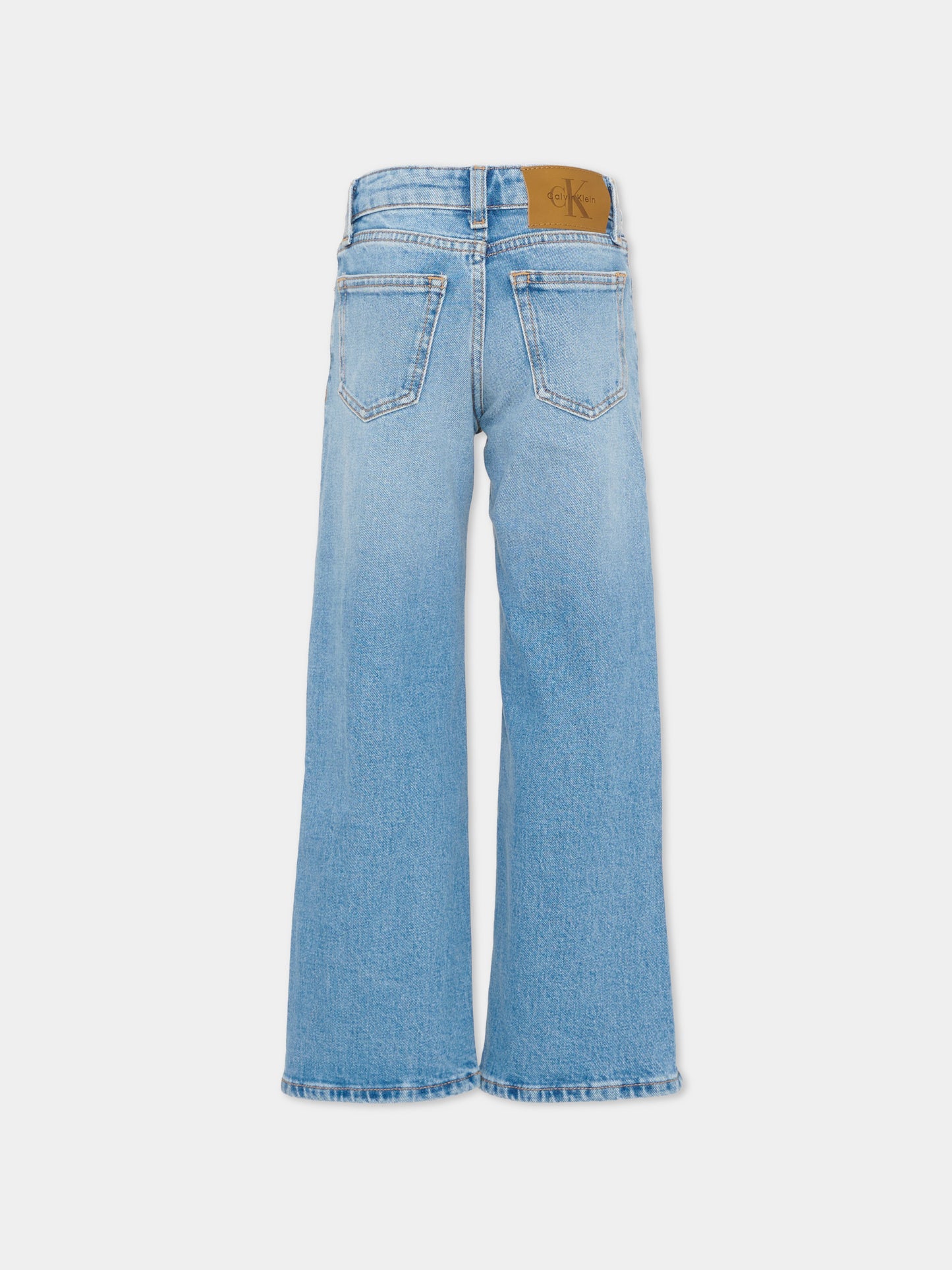 Jeans denim per bambina,Calvin Klein Kids,IG0IG03053 1AA