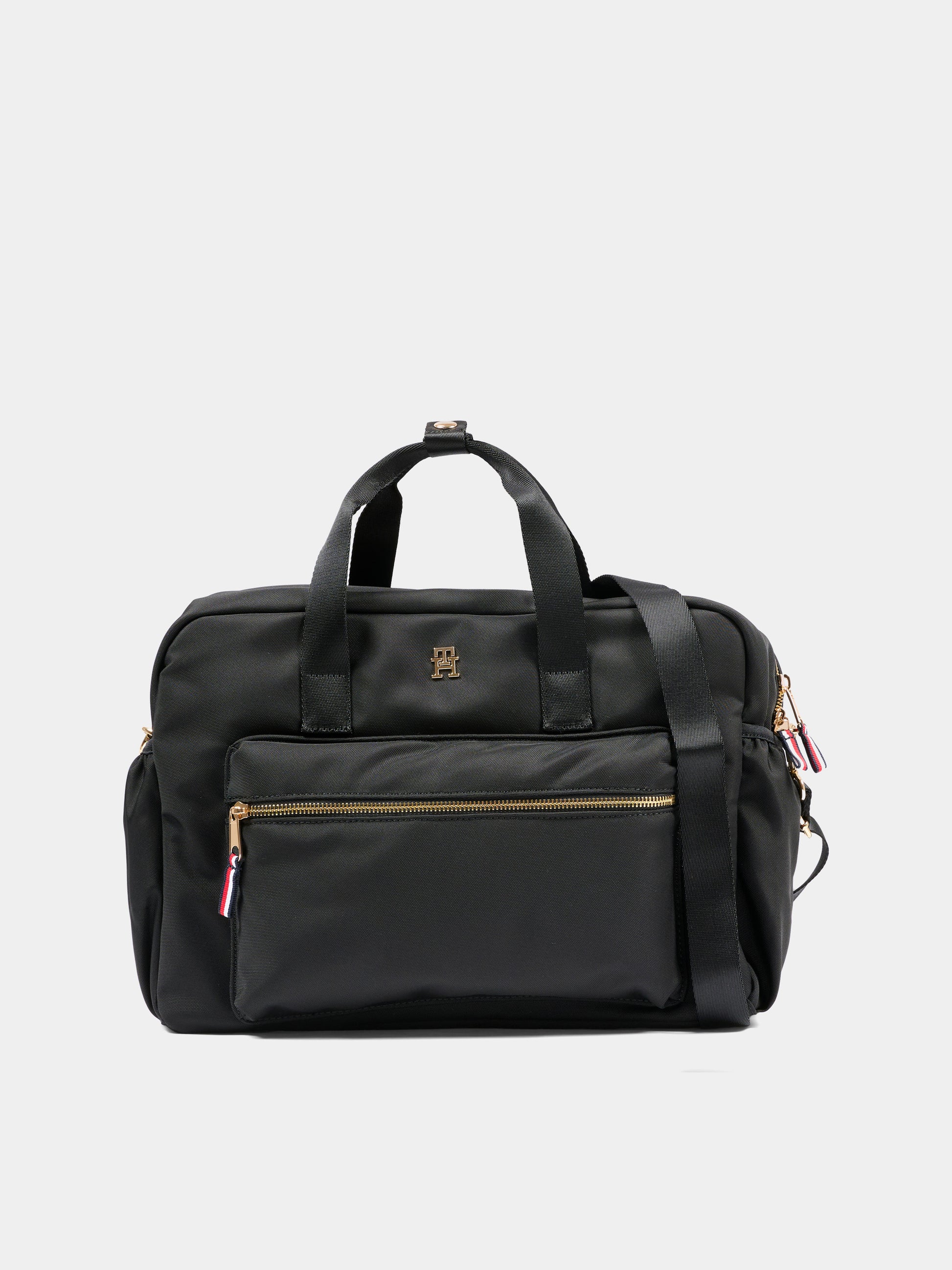 Borsa mamma nera per neonati con logo,Tommy Hilfiger Junior,KA0KA00026 BDS