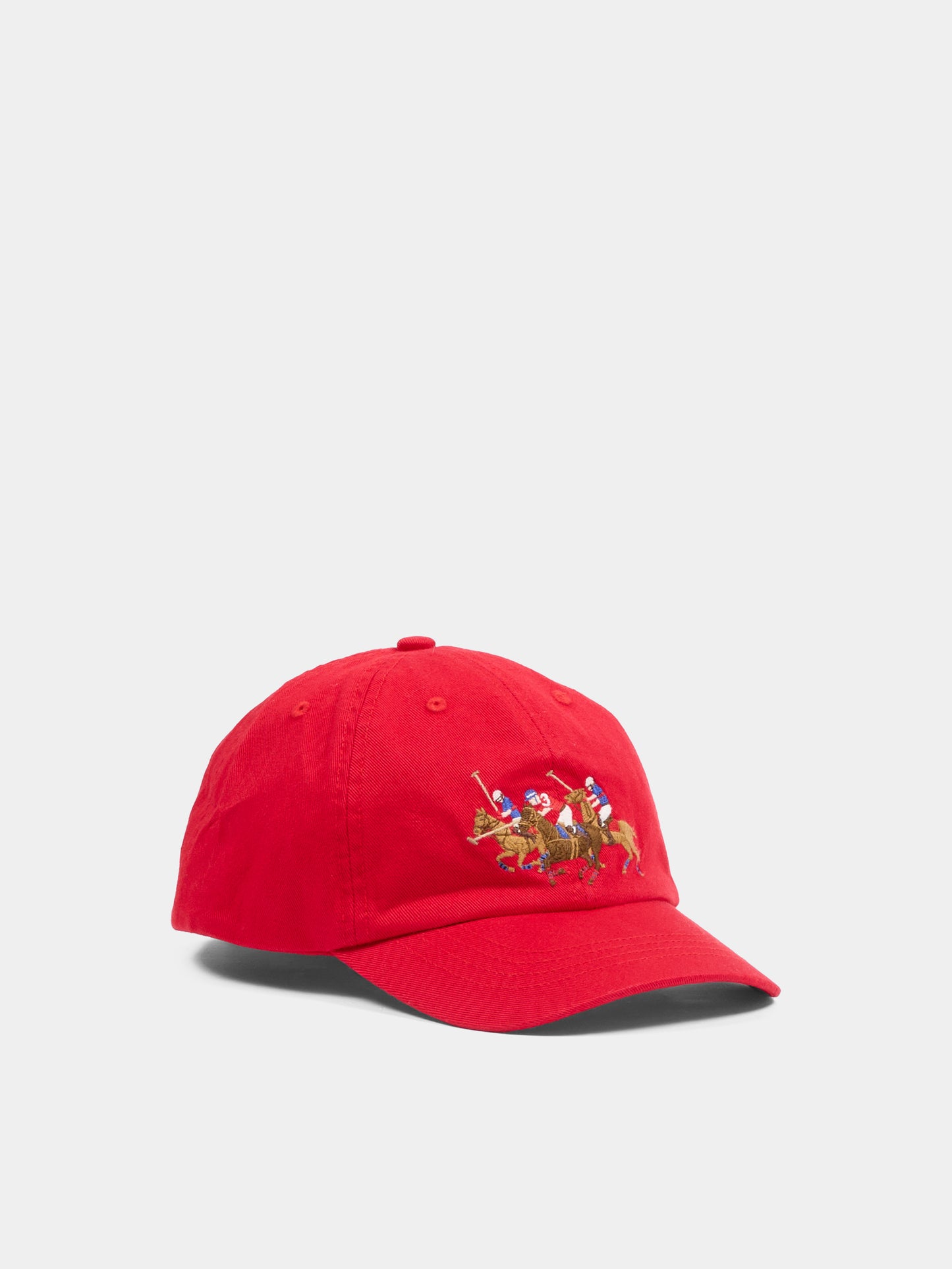 Cappello rosso per bambino con cavallino,Ralph Lauren Kids,A96611001