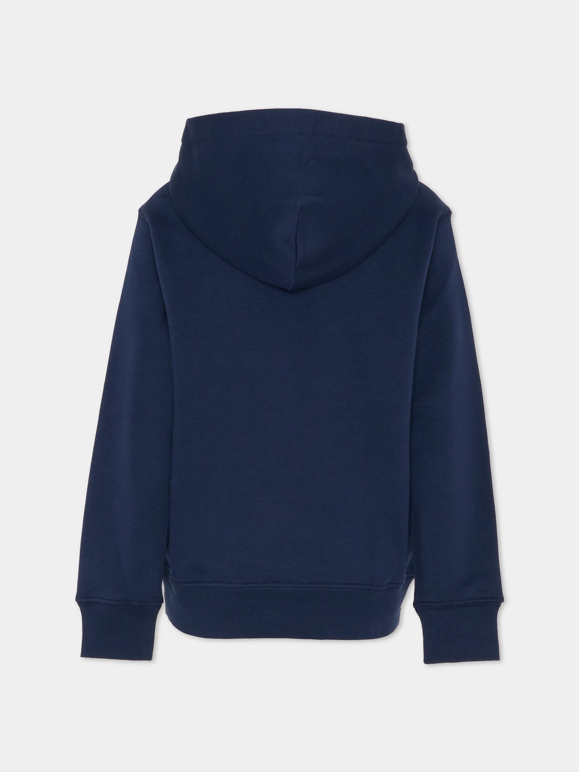 Felpa blu per bambino con Polo Bear,Ralph Lauren Kids,A10529001