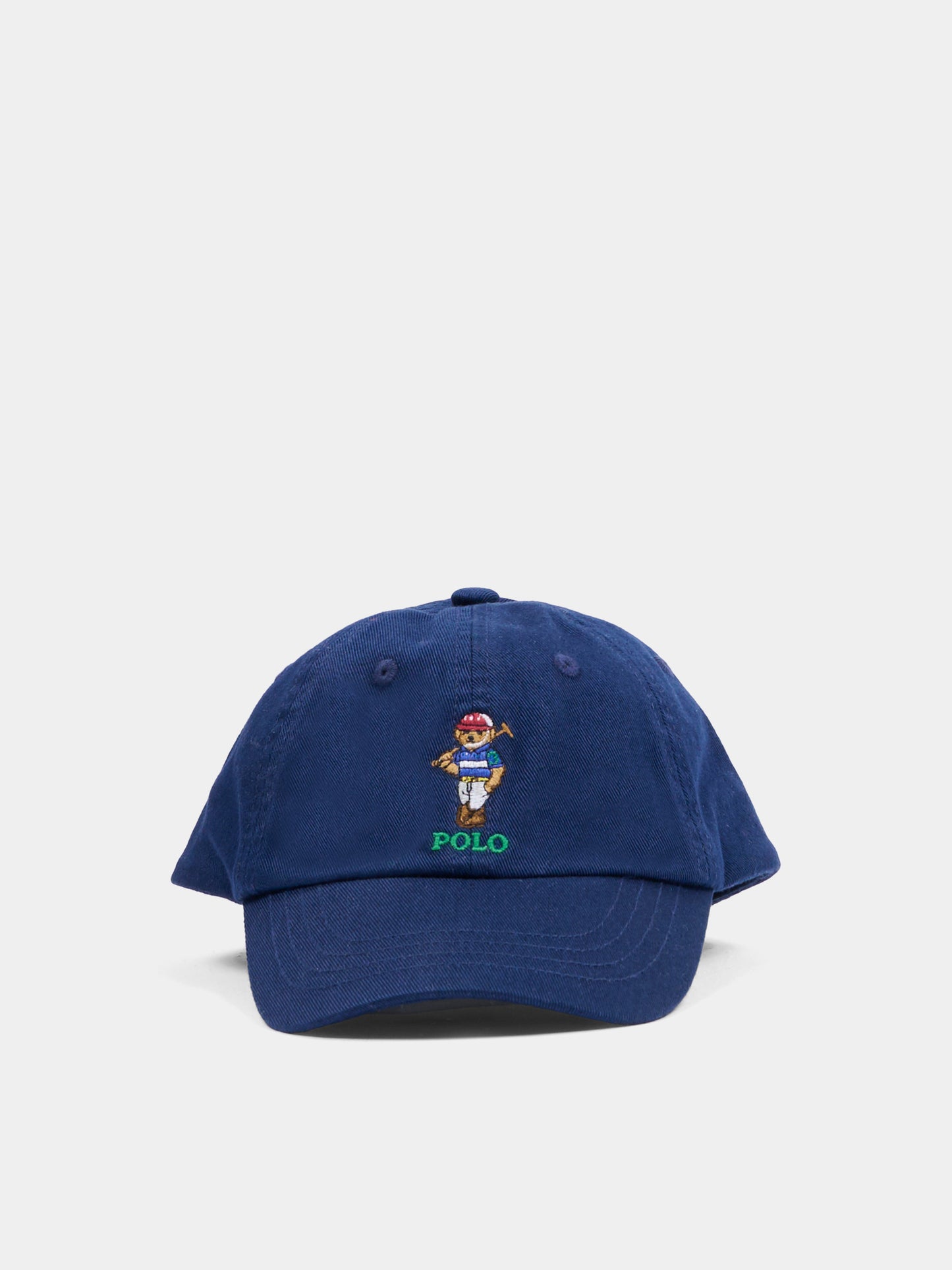 Cappello blu per bambino con cavallino,Ralph Lauren Kids,A96605001