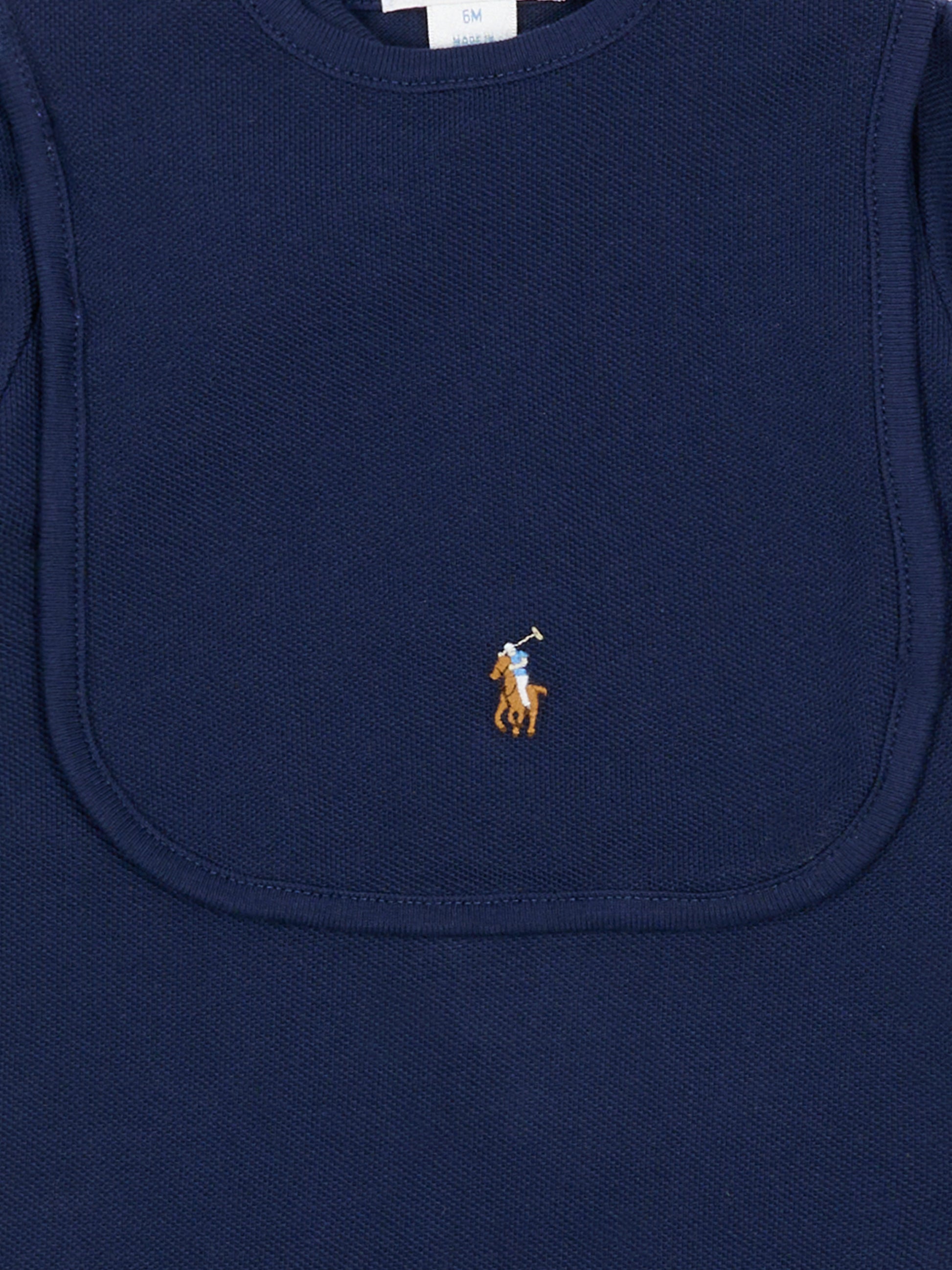 Set body blu per neonato con cavallino,Ralph Lauren Kids,981612001