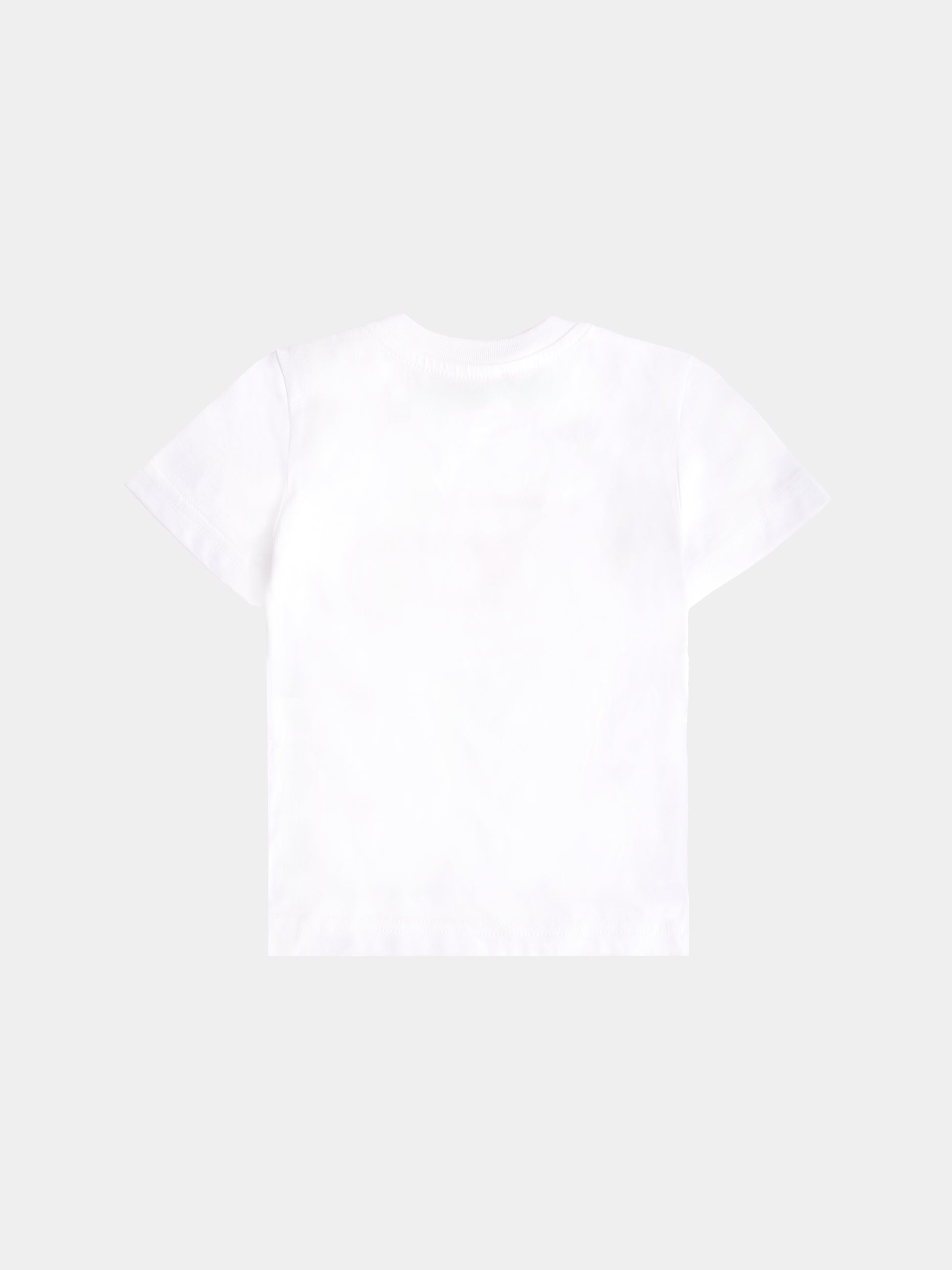 T-shirt bianca per neonati con logo,Diesel,K00519 00YI9 K100A