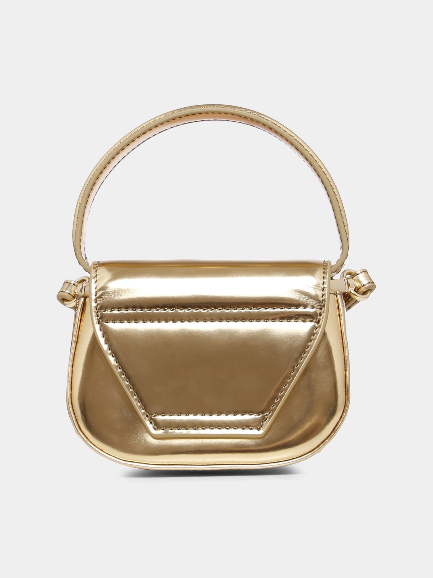 Borsa oro per bambina con logo,Diesel,J01572 PS202 H0500
