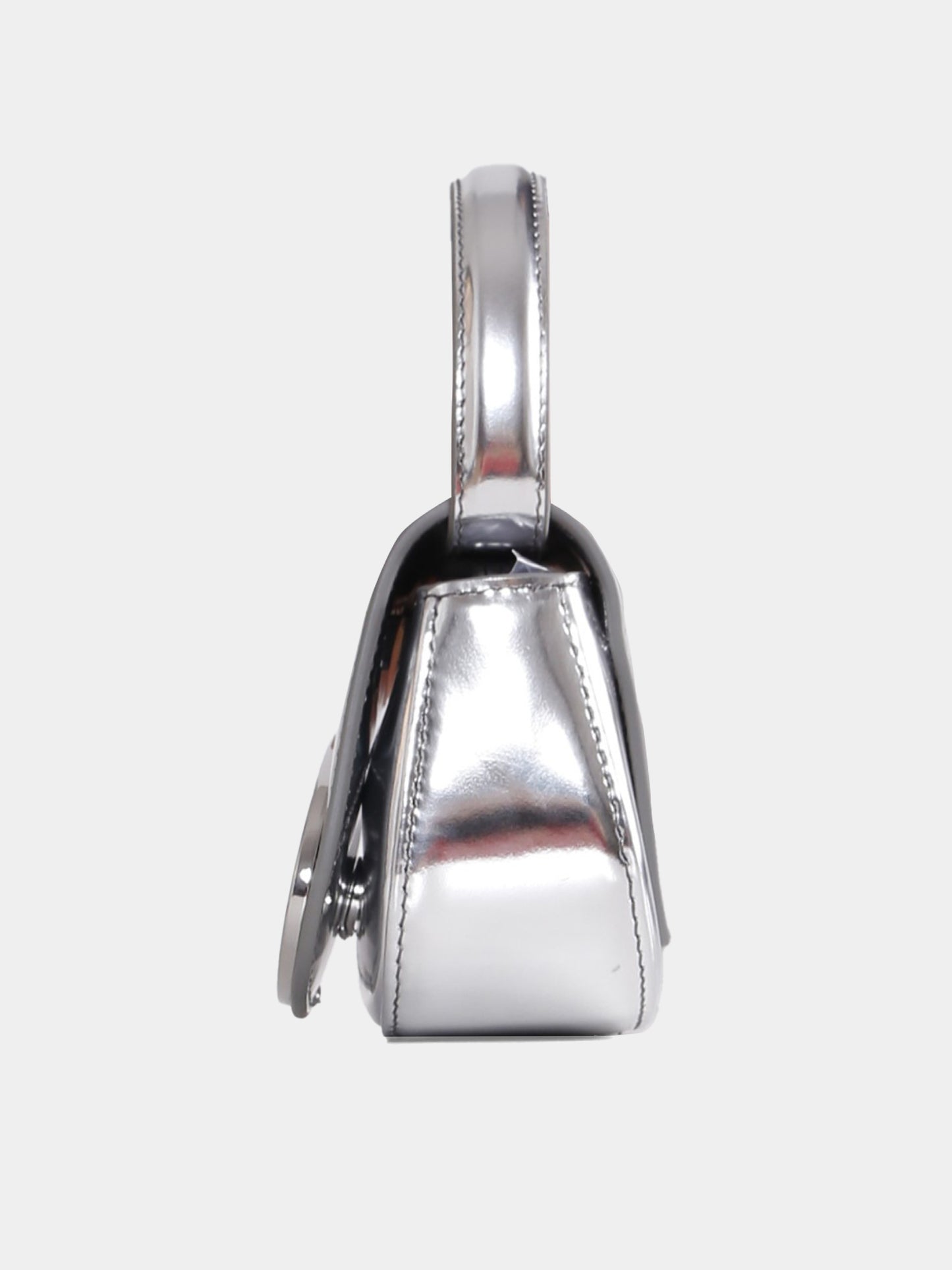 Borsa argento per bambina con logo,Diesel,J01572 PS202 H0535