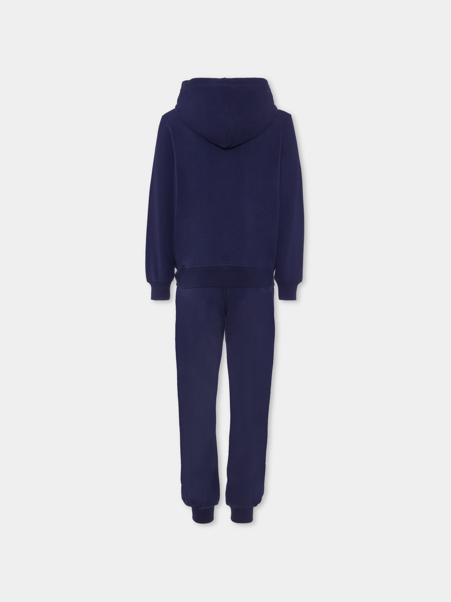 Completo blu per bambino con Teddy Bear,Moschino Kids,HMK03M LCA19 40016