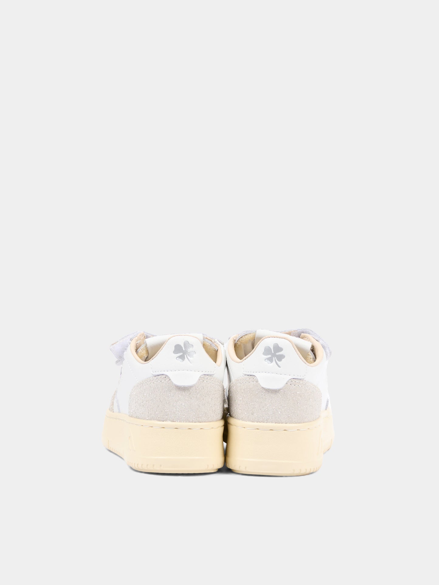 Sneakers grigie per bambini con glitter,Autry,KILK PQ02