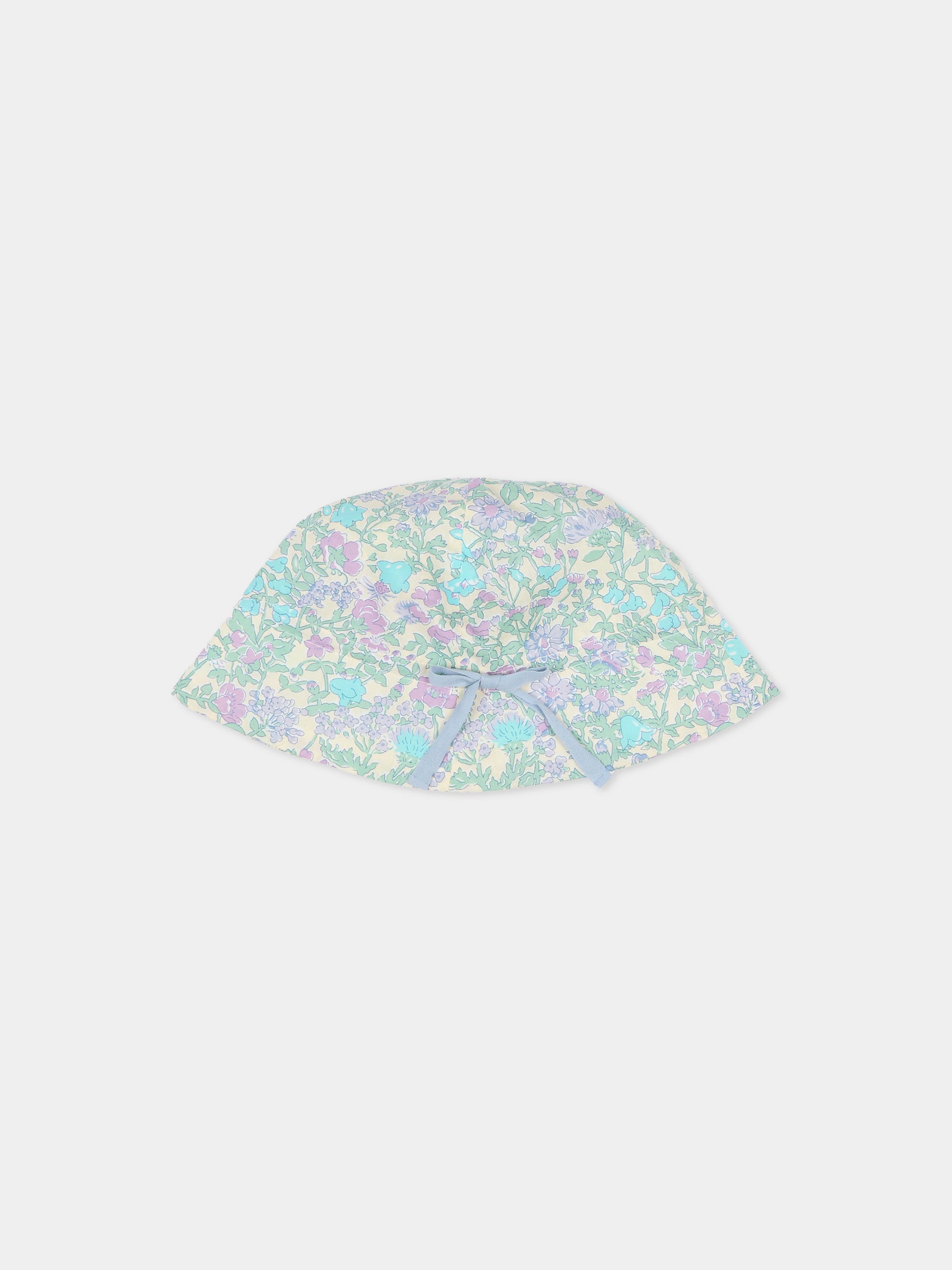 Cloche multicolor per neonata con stampa floreale,Bonpoint,C06XACW00001 556