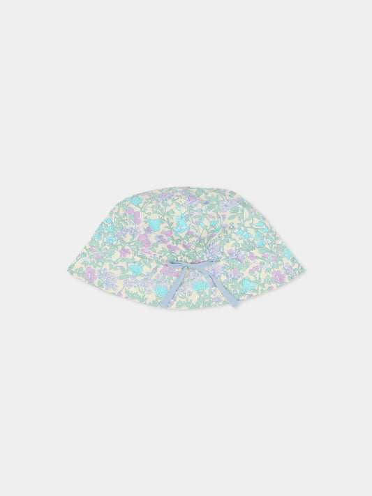 Cloche multicolor per neonata con stampa floreale,Bonpoint,C06XACW00001 556