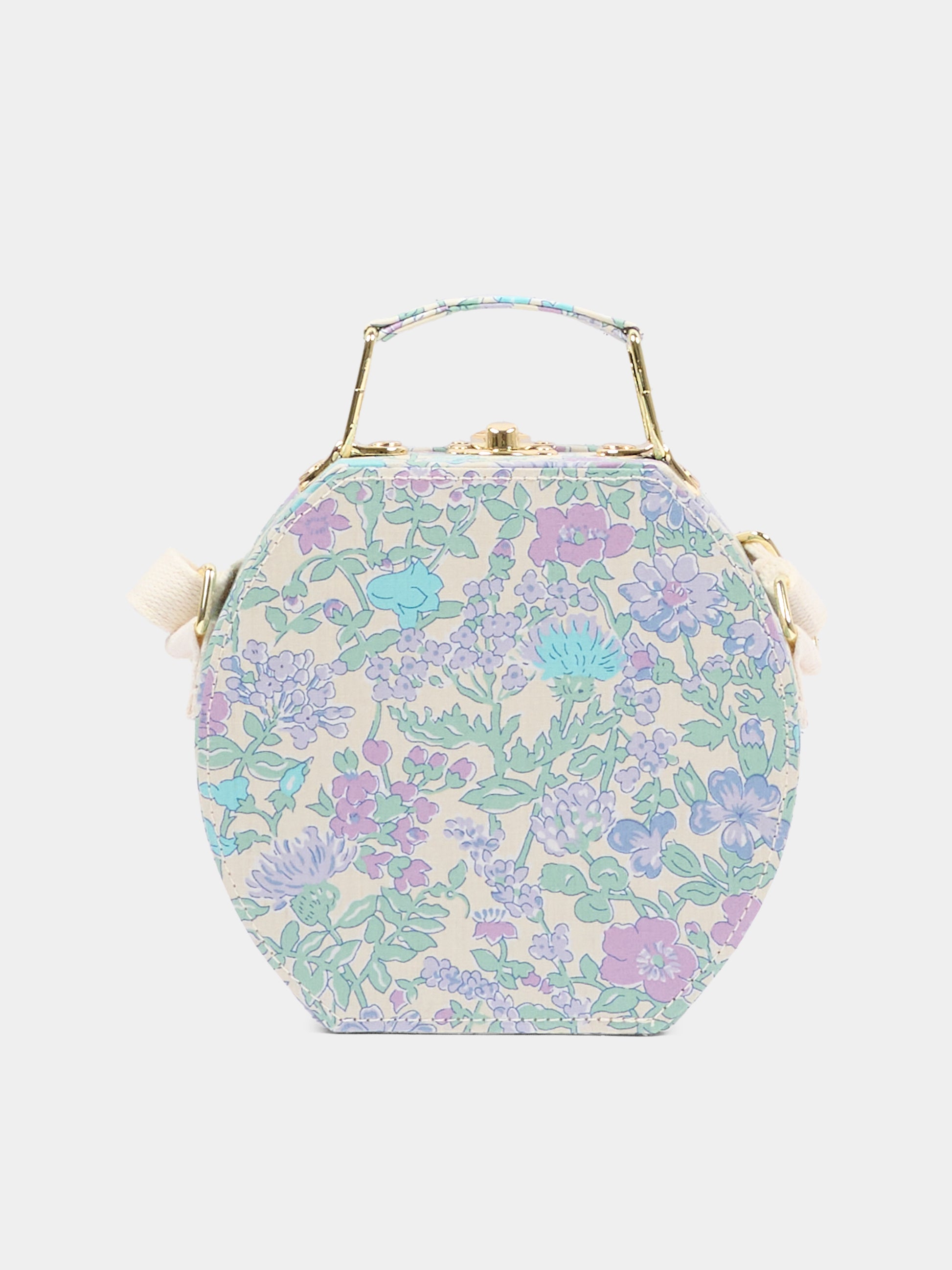 Borsa multicolor per bambina con ciliegie,Bonpoint,C06GBAW00003 556