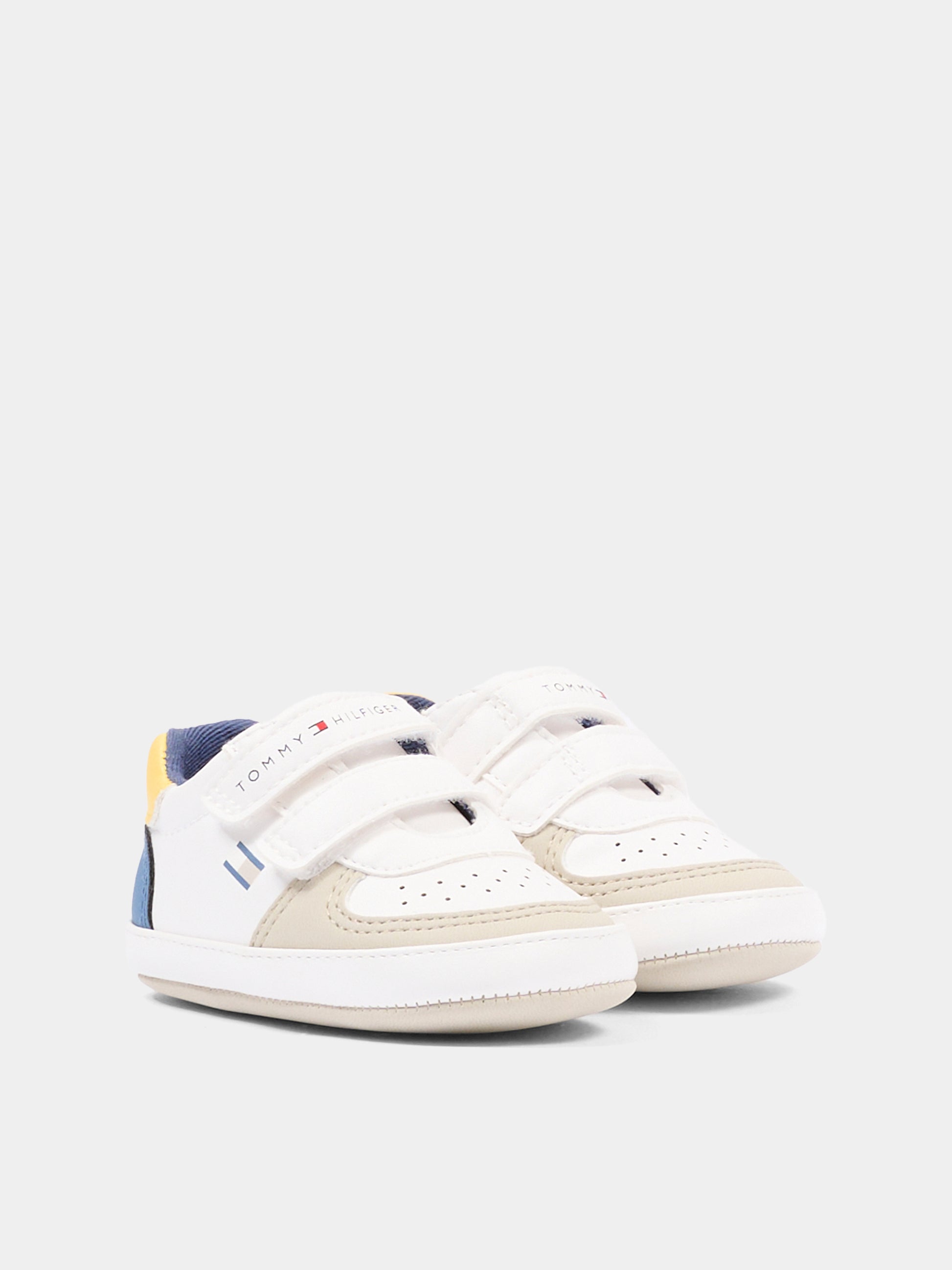 Sneakers multicolor per neonato con bandierina,Tommy Hilfiger Junior,T0B9 34330 1755Y913