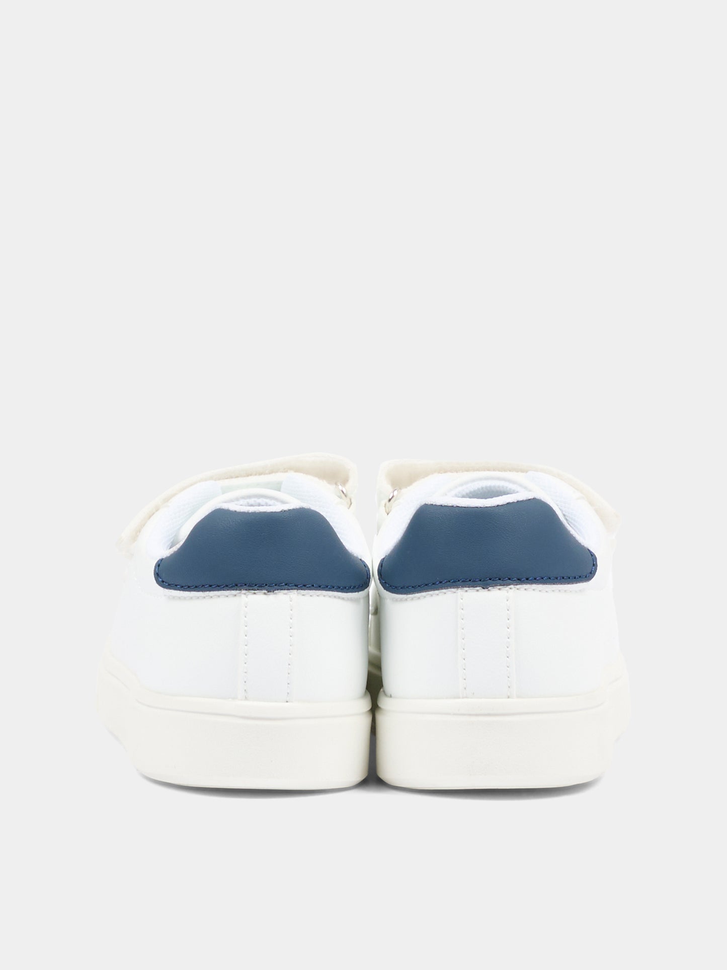 Sneakers bianche per neonato e bambino con logo,Tommy Hilfiger Junior,T1X9 34338 1355X336