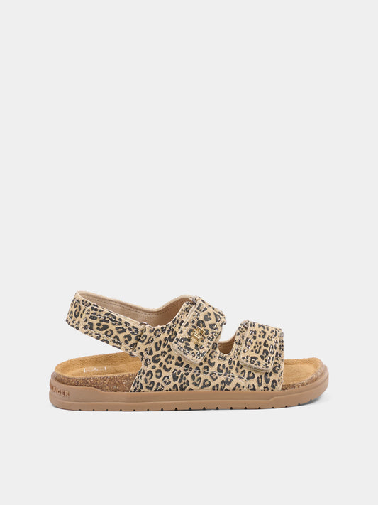 Sandali multicolor per bambina con logo,Tommy Hilfiger Junior,T3A2 34306 1901500