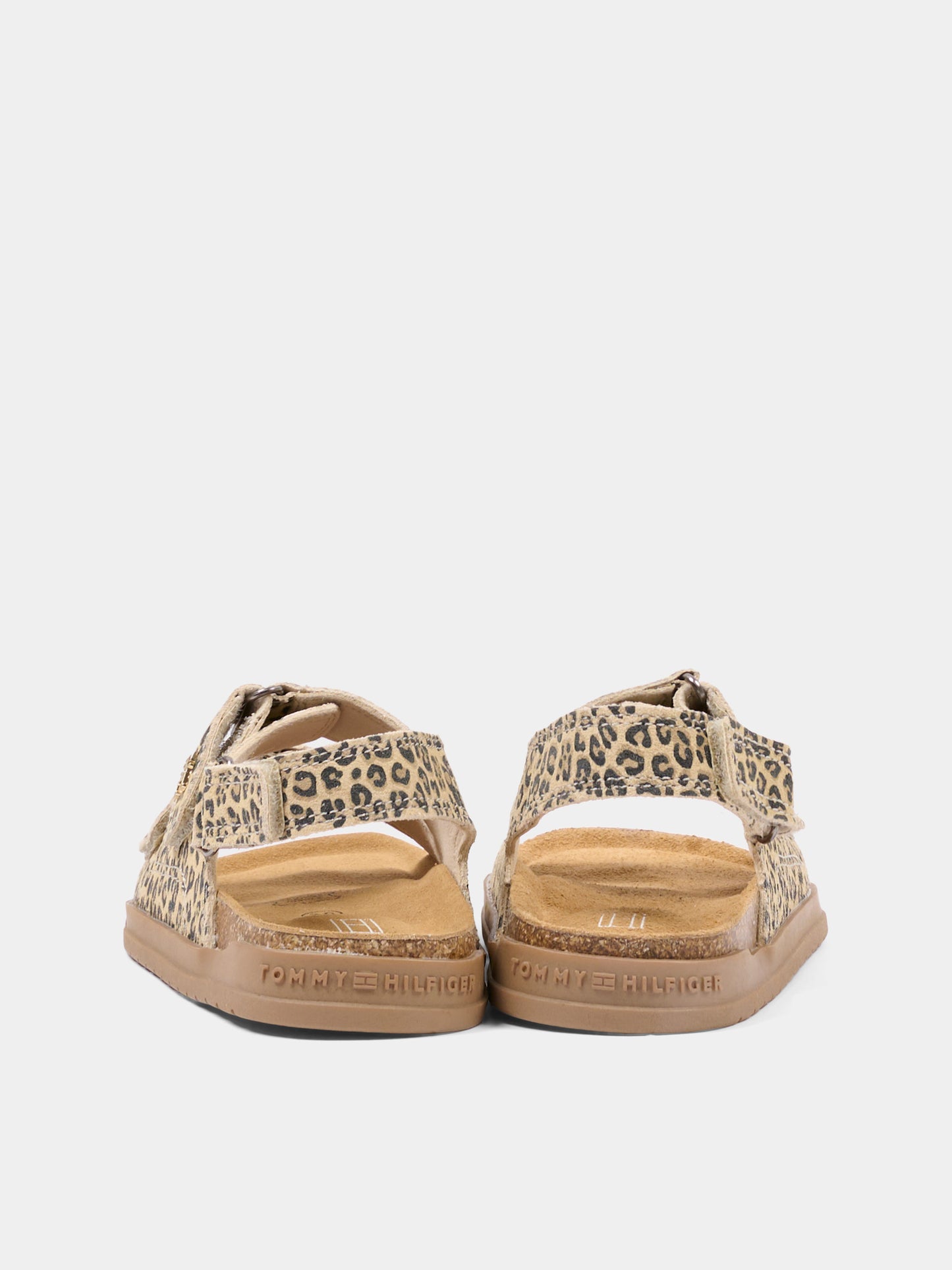 Sandali multicolor per bambina con logo,Tommy Hilfiger Junior,T3A2 34306 1901500