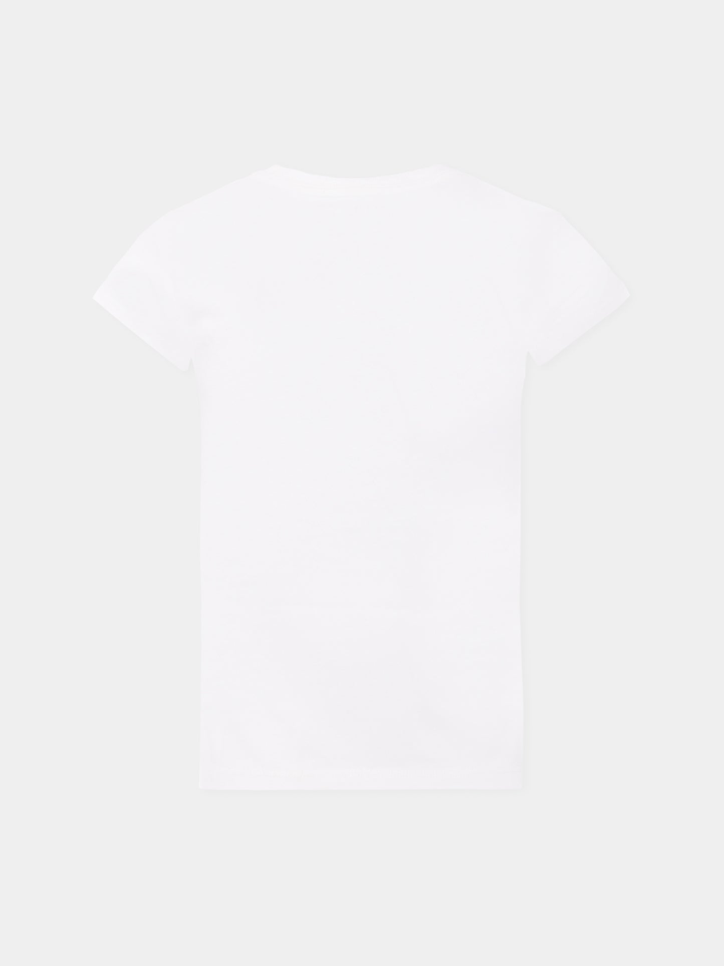 T-shirt bianca per bambina con Polo Bear,Ralph Lauren Kids,957377001