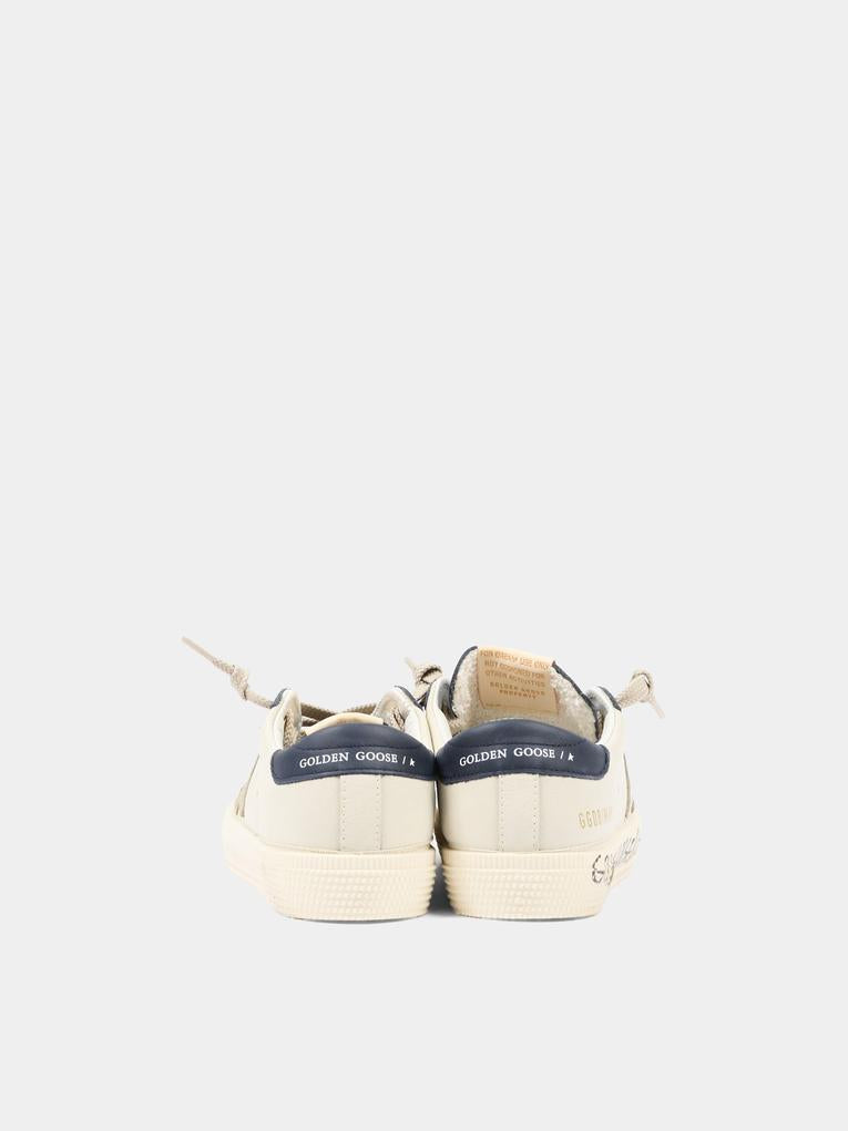 Sneaker multicolor May With Double Toe per bambino,Golden Goose,GYF00496 F008058 15865