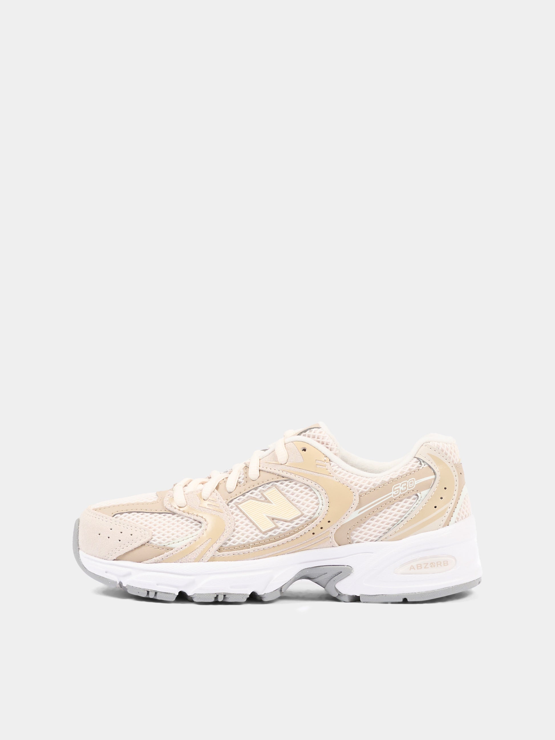 Sneaker beige 530 per bambini,New Balance,G5303QO