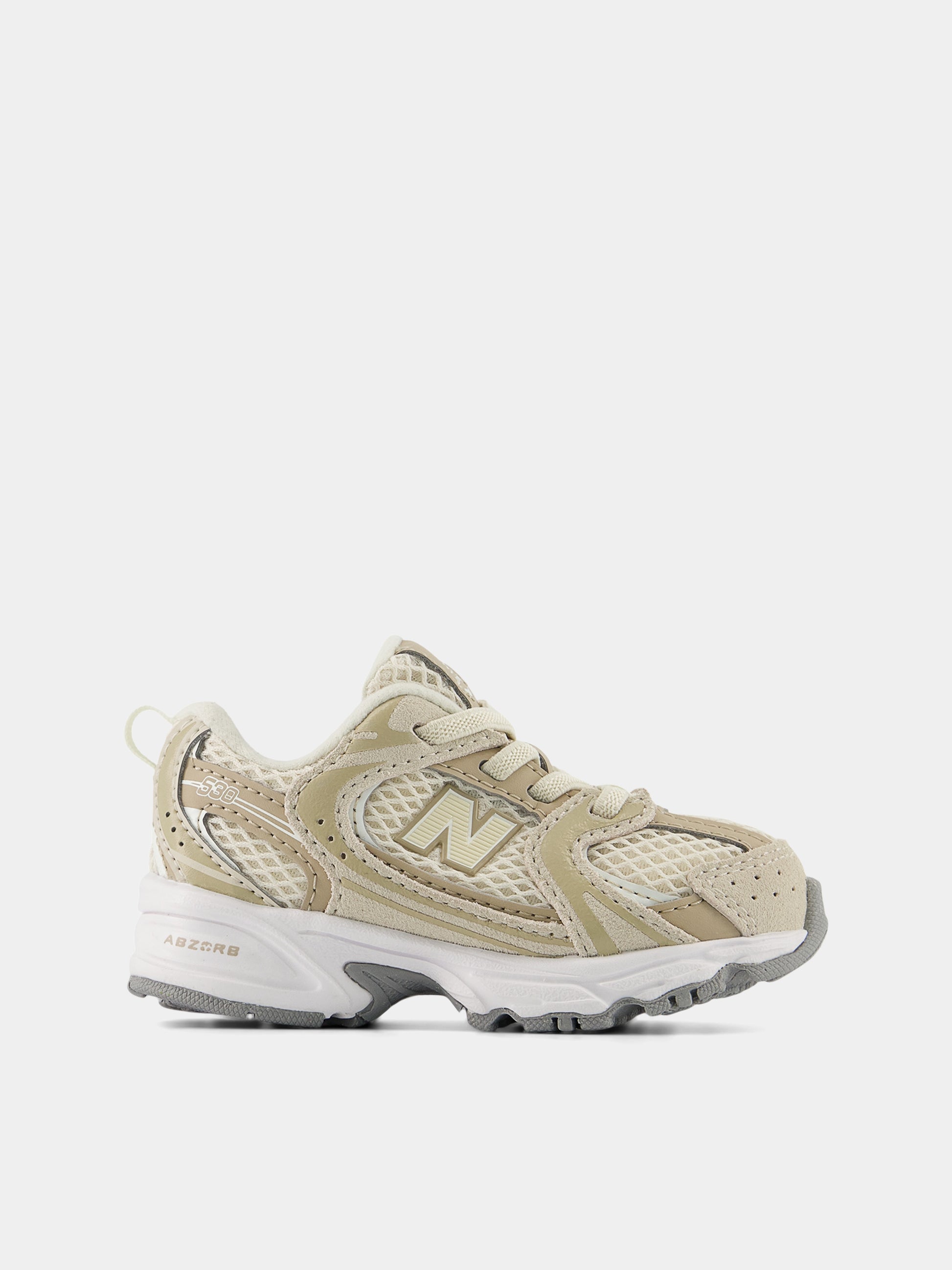 Sneaker beige 530 Bungee Lace per bambini,New Balance,I530783