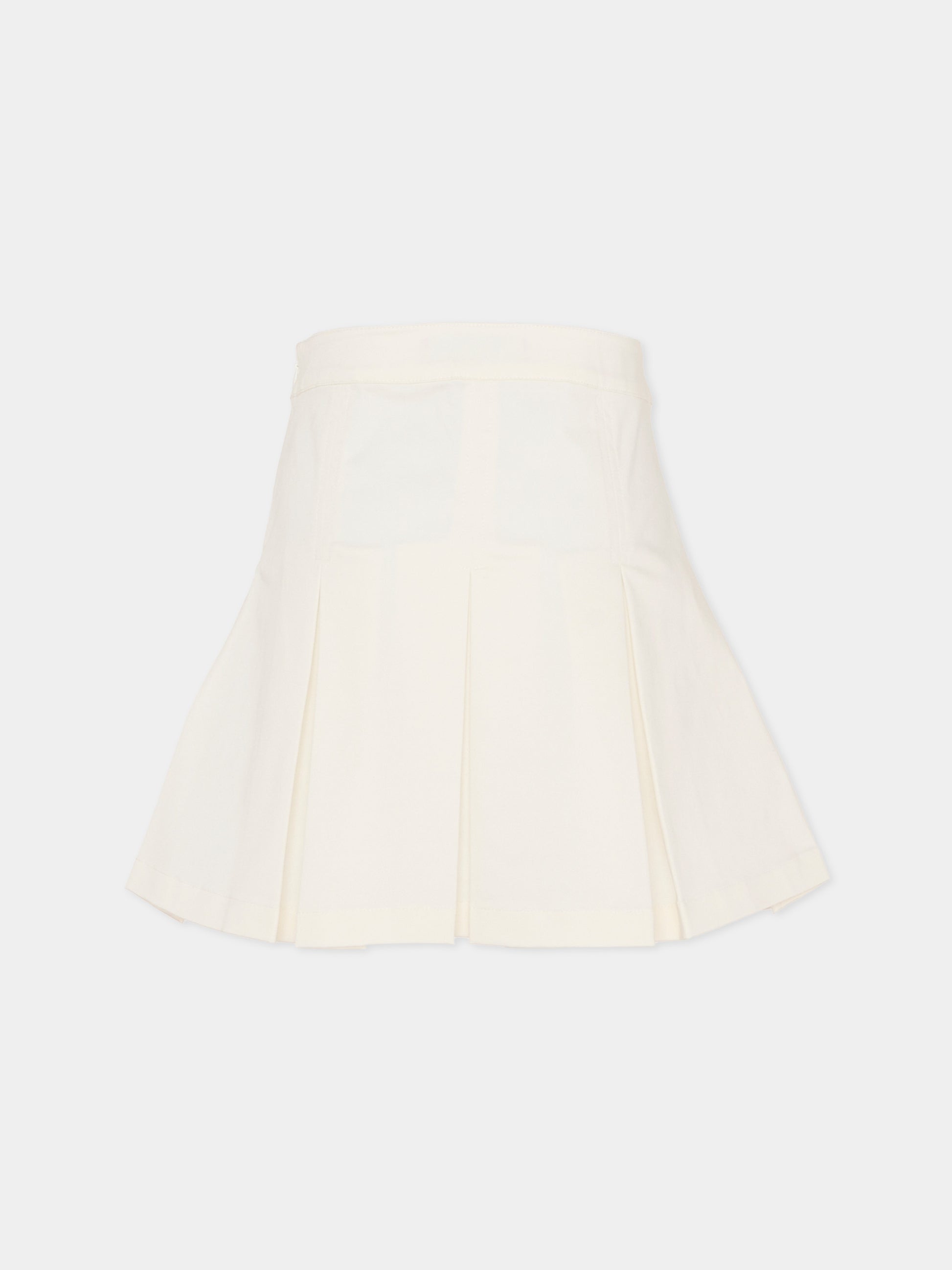 Gonna avorio per bambina con pois,Max&co,MX0316 MX01D MX104