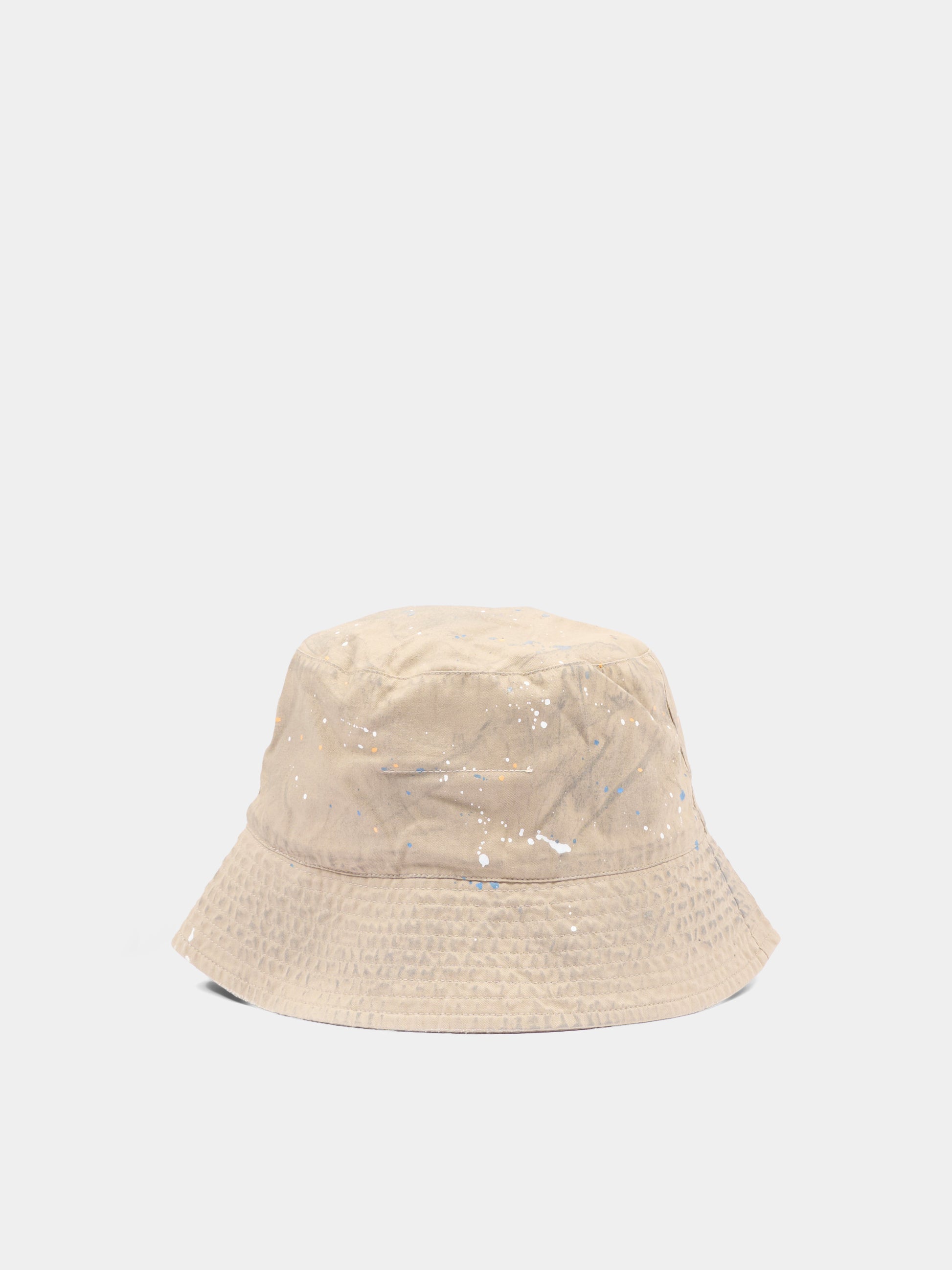 Cloche beige per bambini con logo numerico,Mm6 Maison Margiela,M60995 MM07B M6709