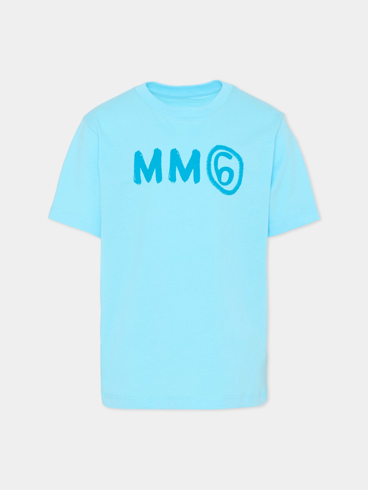 Set t-shirt multicolor per bambini con logo,Mm6 Maison Margiela,M61016 MM04I M6C49