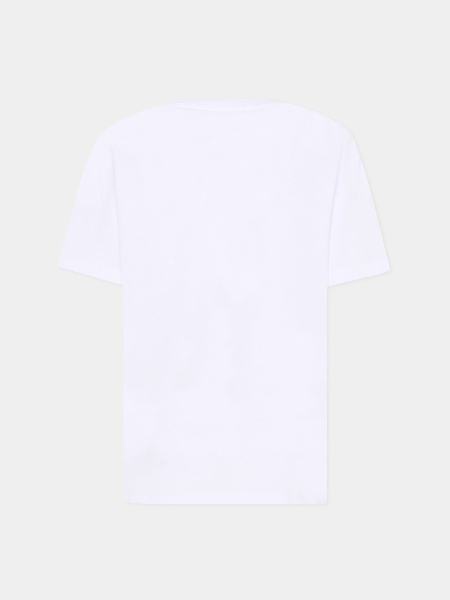 T-shirt bianca per bambini con logo,Mm6 Maison Margiela,M61020 MM02Y M6100