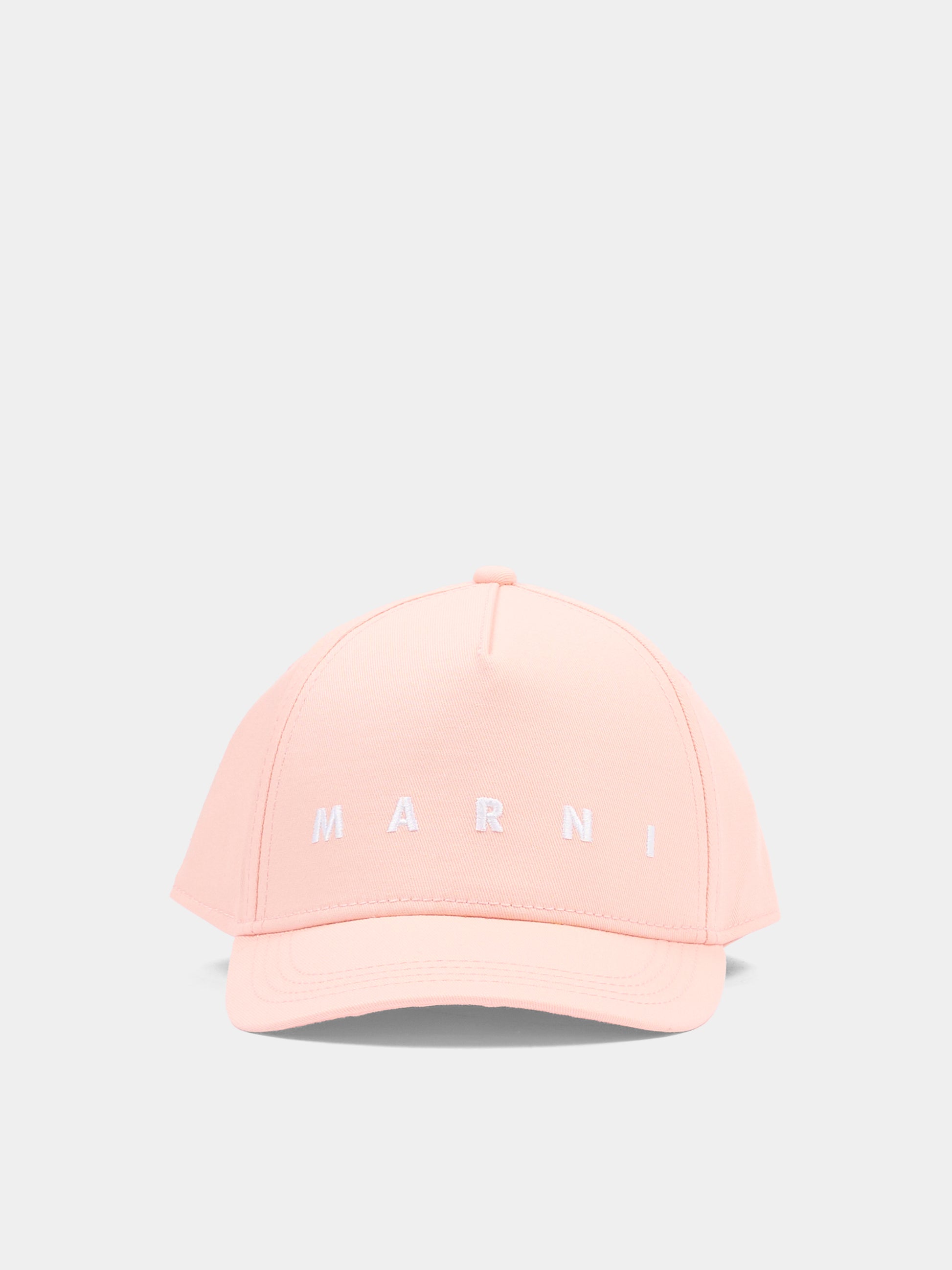Cappello rosa per bambina con logo,Marni Kids,M01630 M00J2 0M351