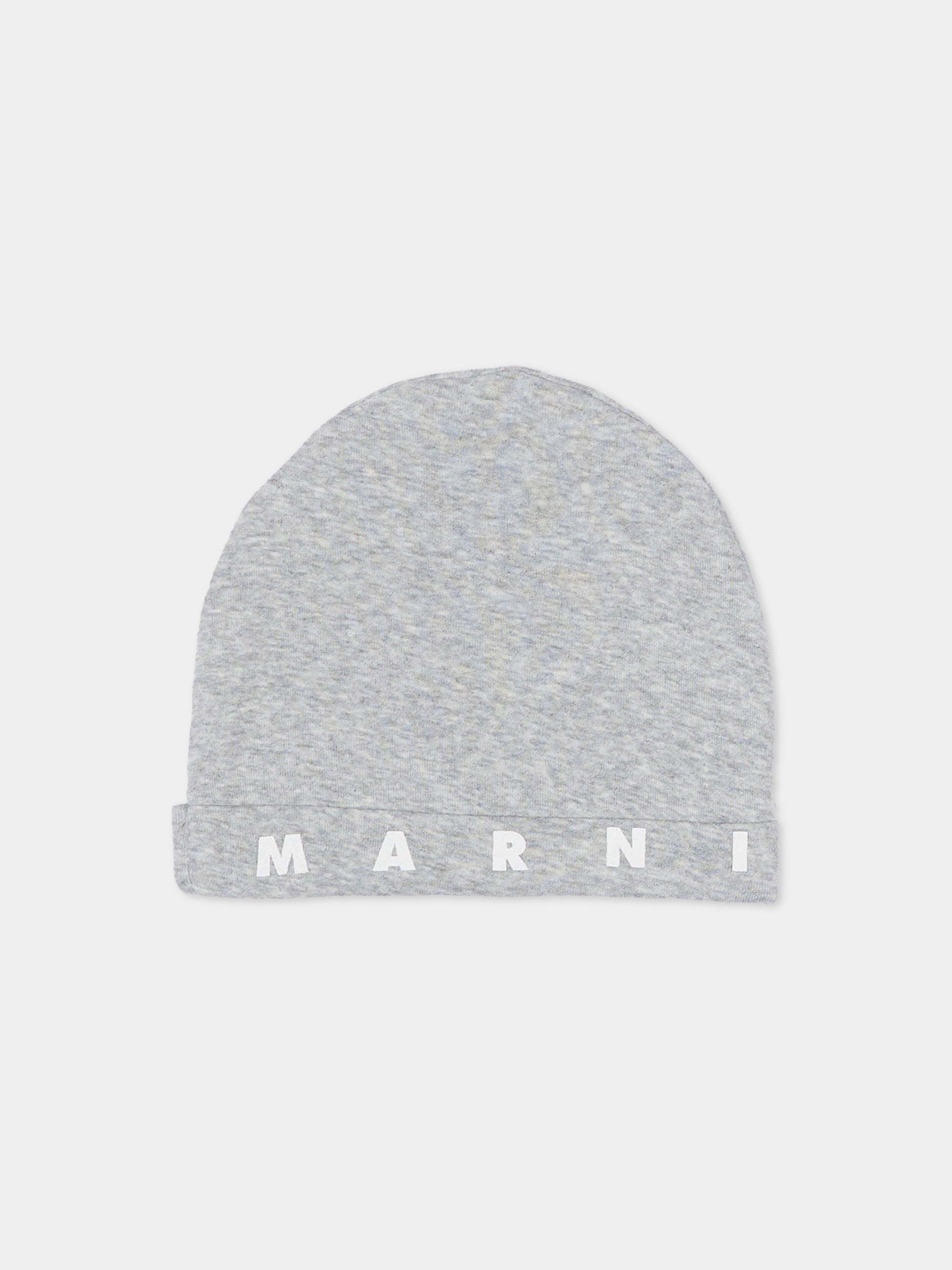 Set tutina grigia per neonati con logo,Marni Kids,M01783 M00UL 0M903