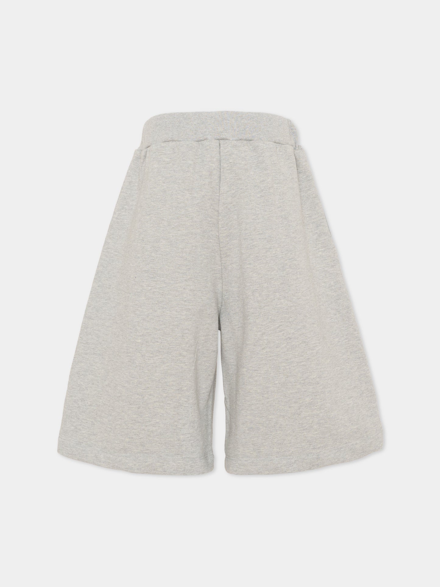 Shorts grigi per bambini con logo,Marni Kids,M01823 M00V0 0M903